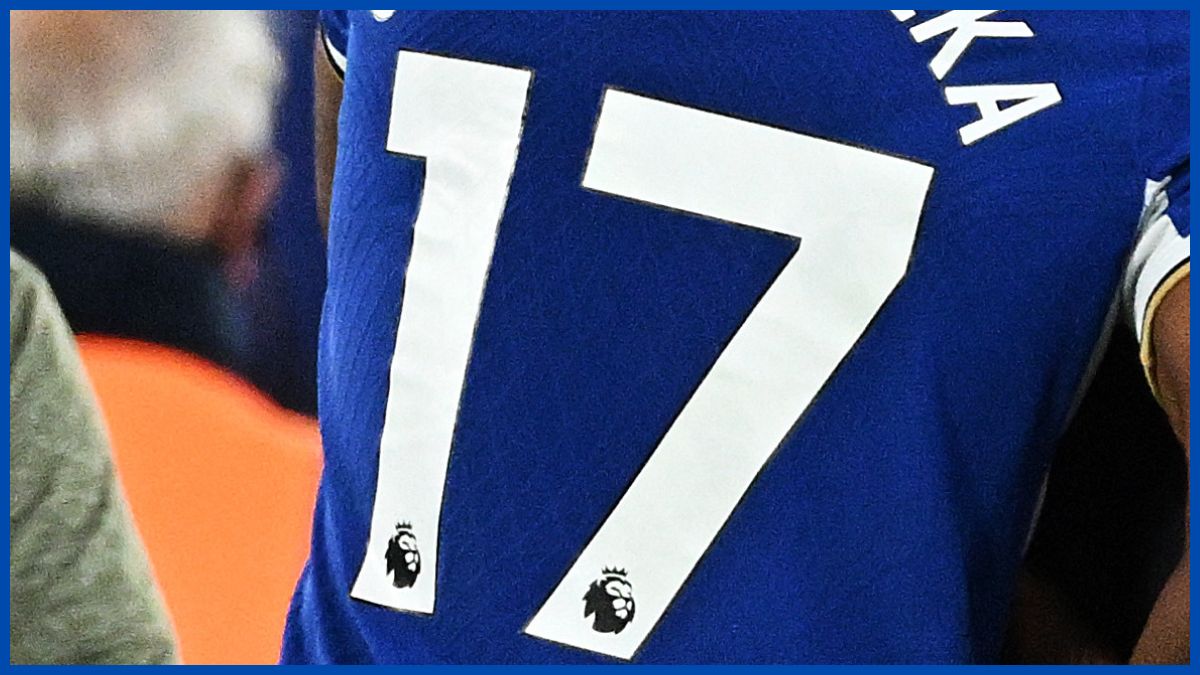 Chelsea's number 17 shirt.