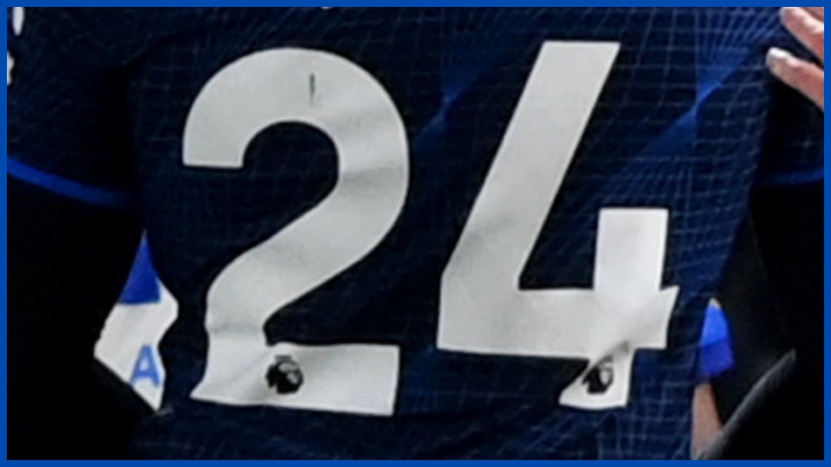 Chelsea's number 24 shirt.