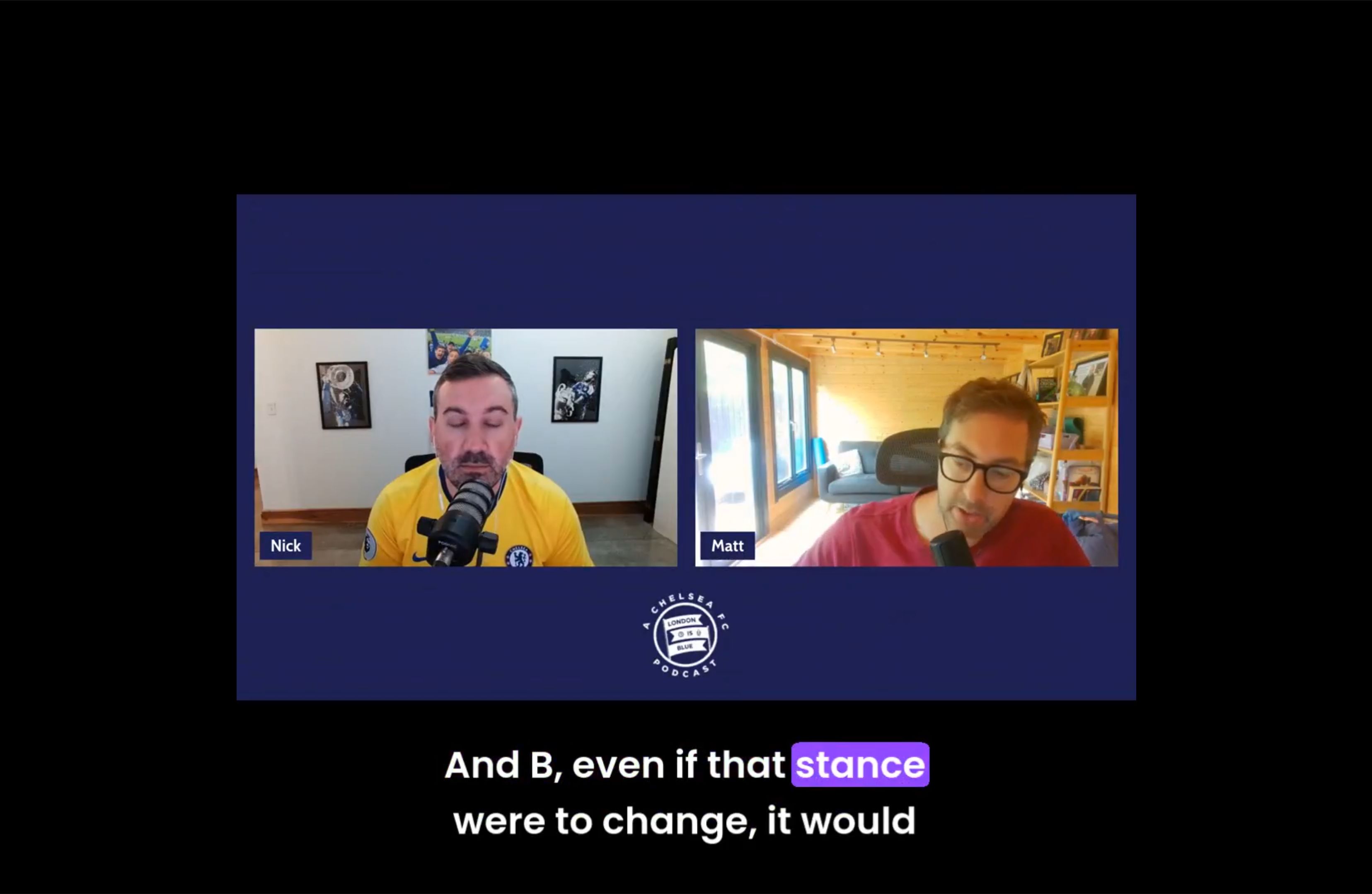 Matt Law and Nick Verlaney on the London is Blue podcast.