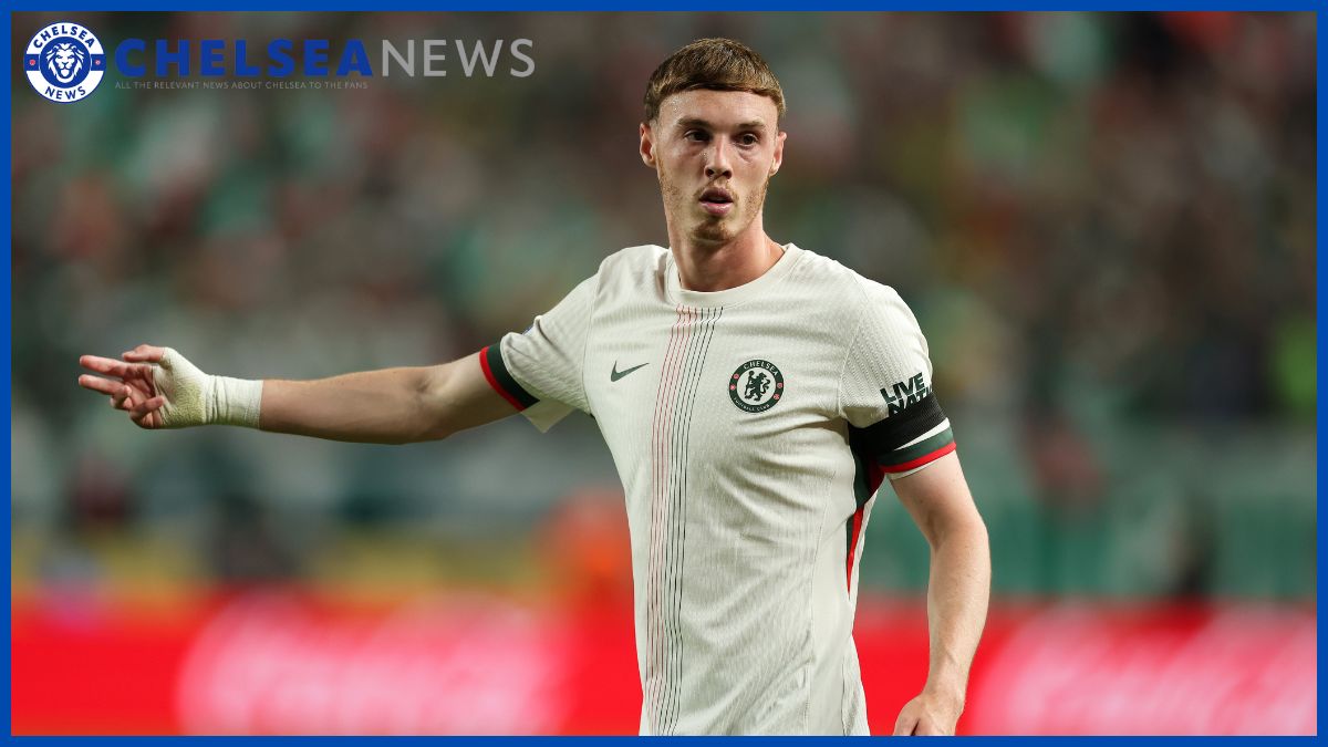 Cole Palmer playing at the Club World Cup.