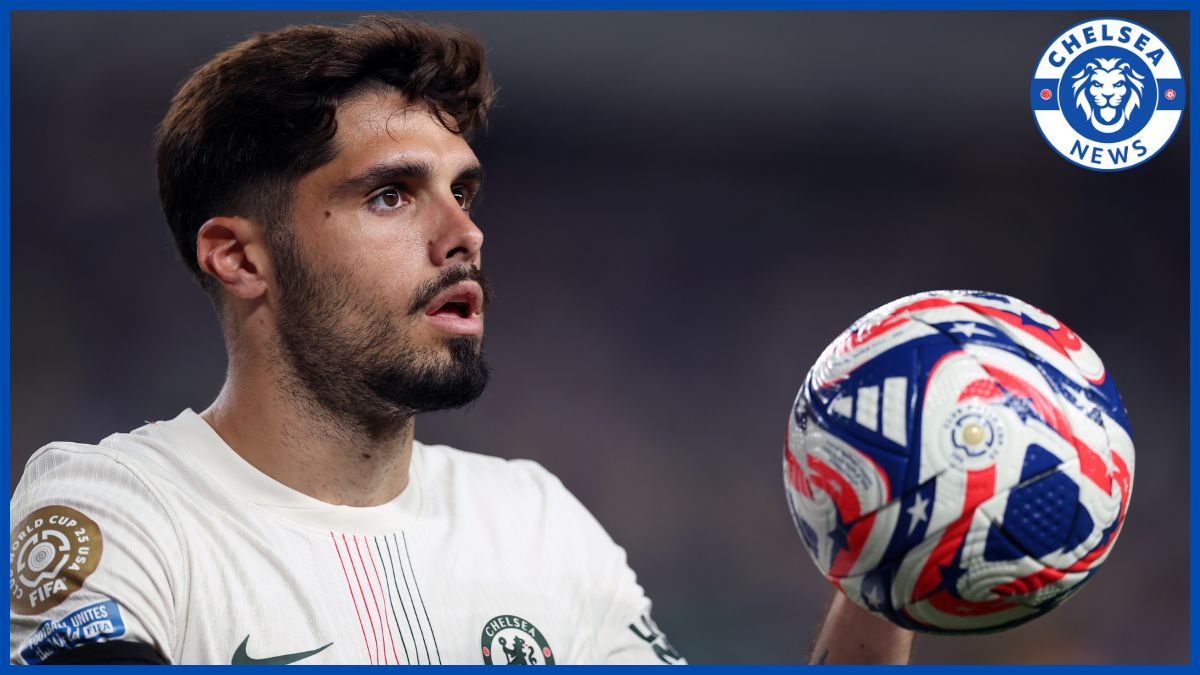 Pedro Neto takes a throw in.