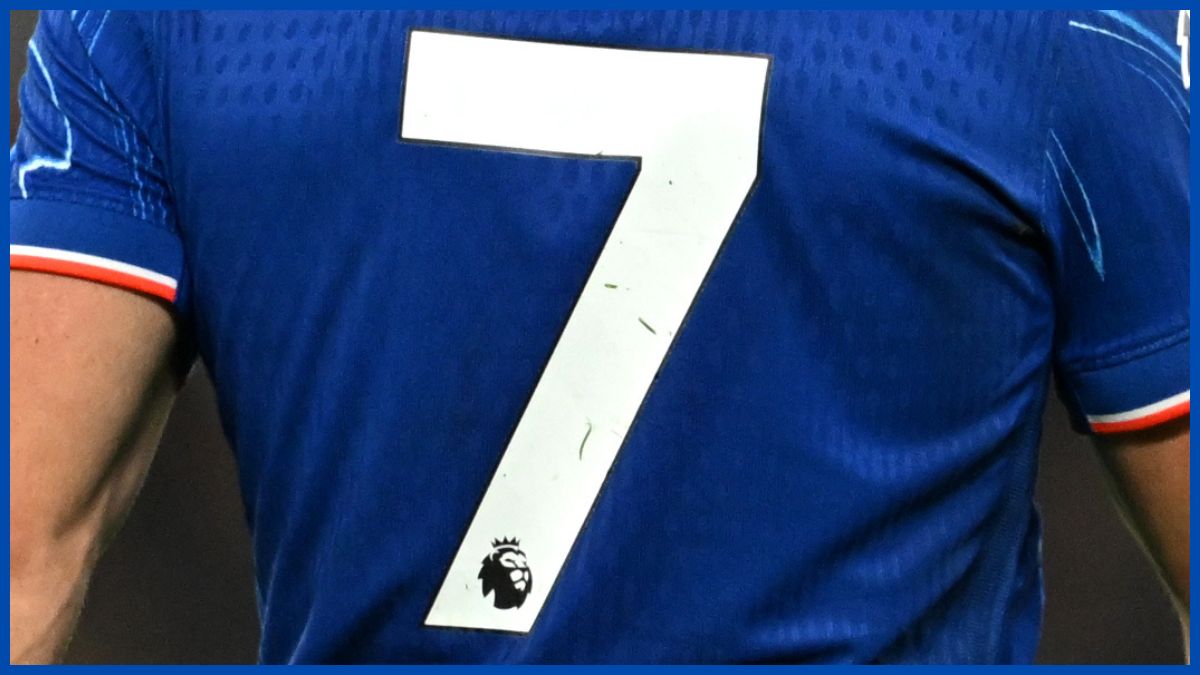 Chelsea's number 7 shirt.
