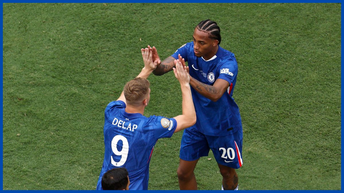Liam Delap enters for Joao Pedro.