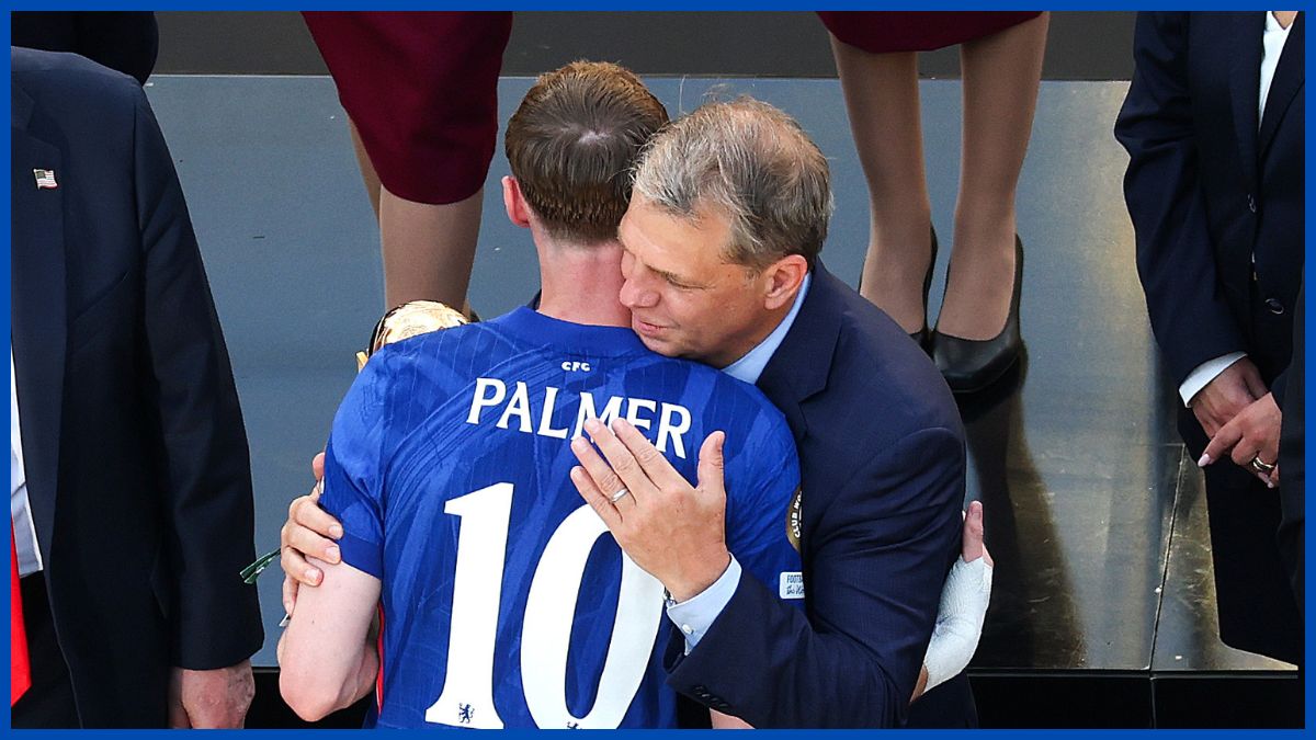 Cole Palmer with Todd Boehly.
