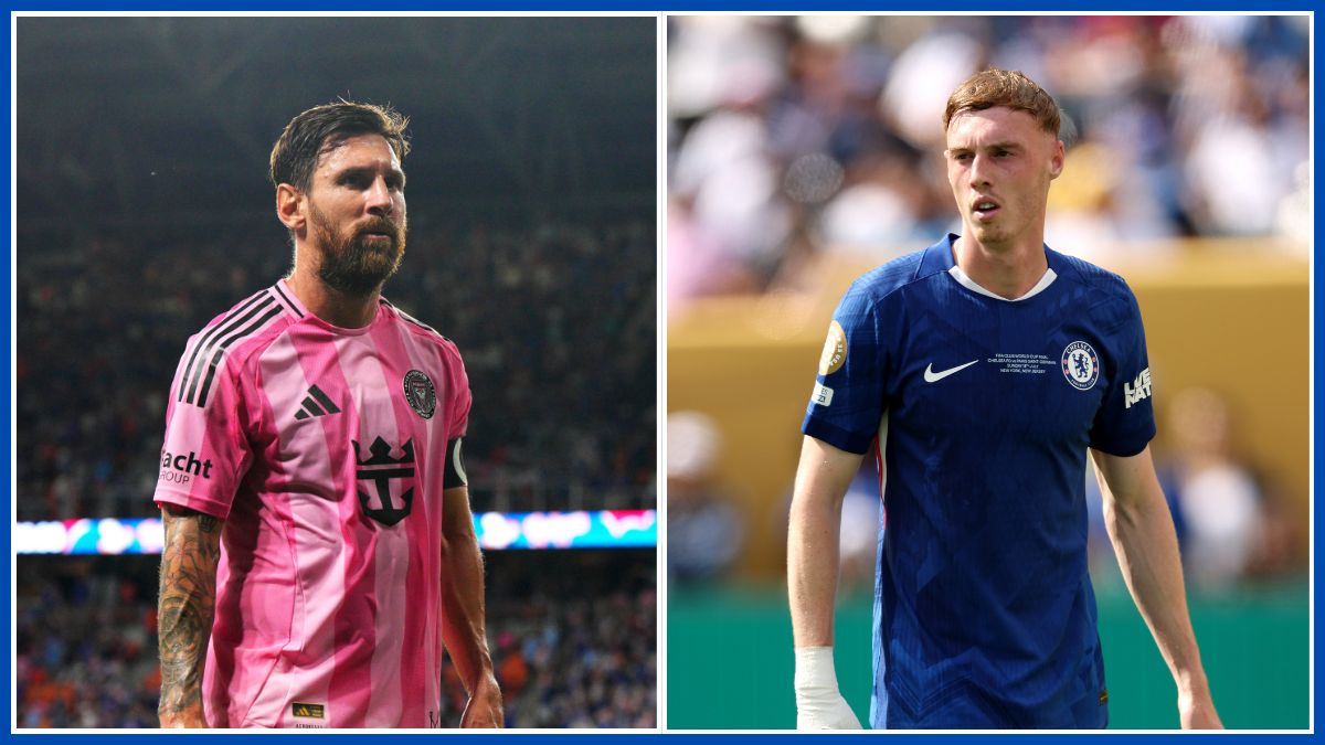 Leo Messi and Cole Palmer.