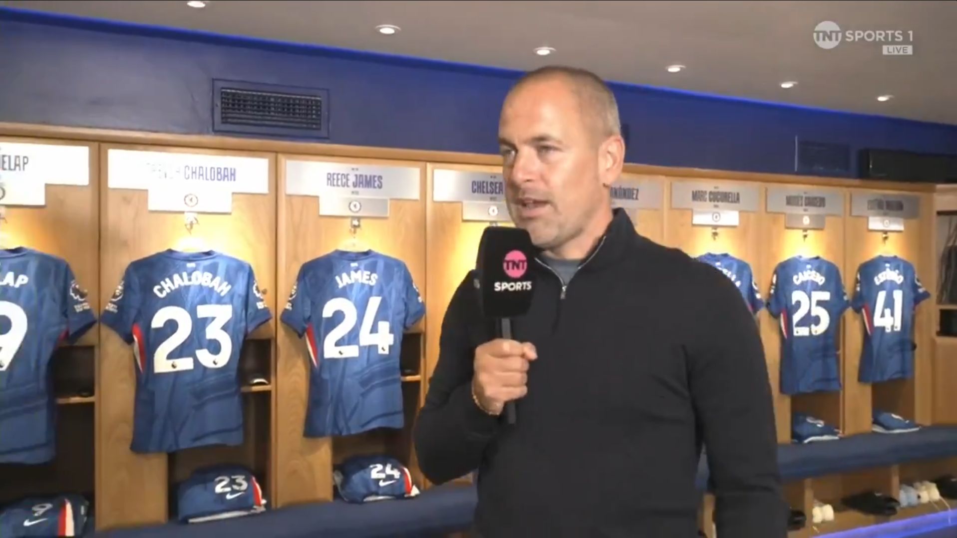 Joe Cole conversa com a TNT Sport.