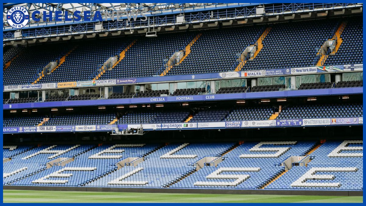 A generic view of Stamford Bridge.