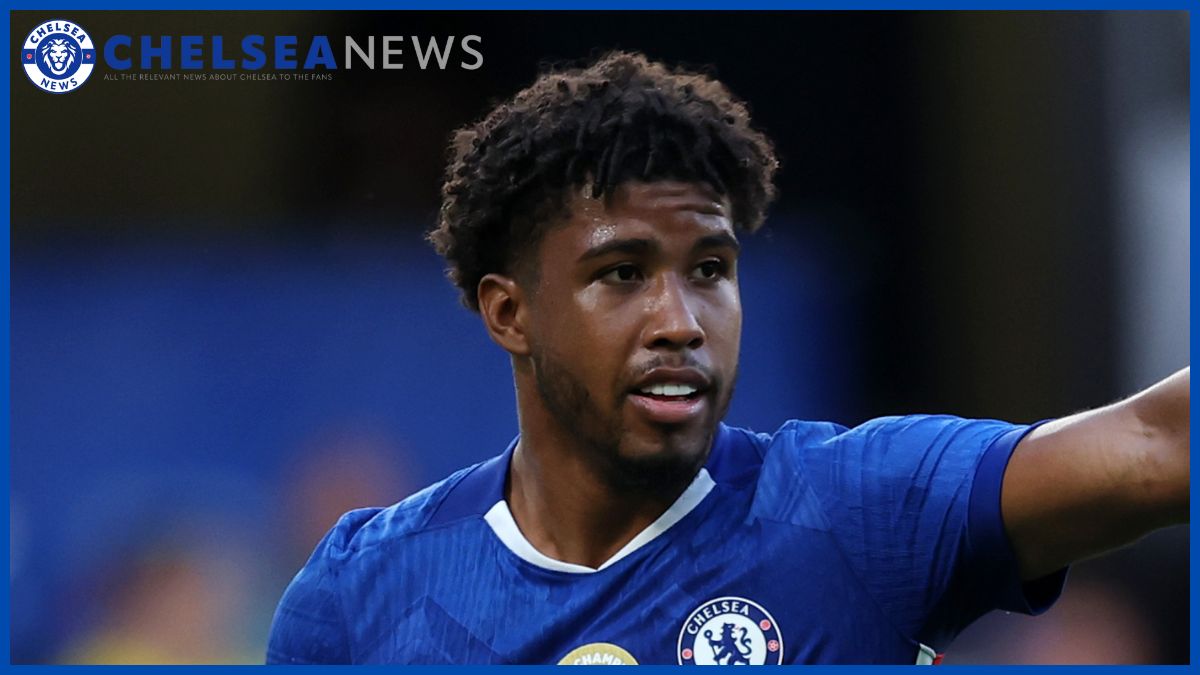 Andrey Santos playing for Chelsea.