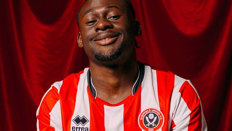 Alex Matos signs for Sheffield United.