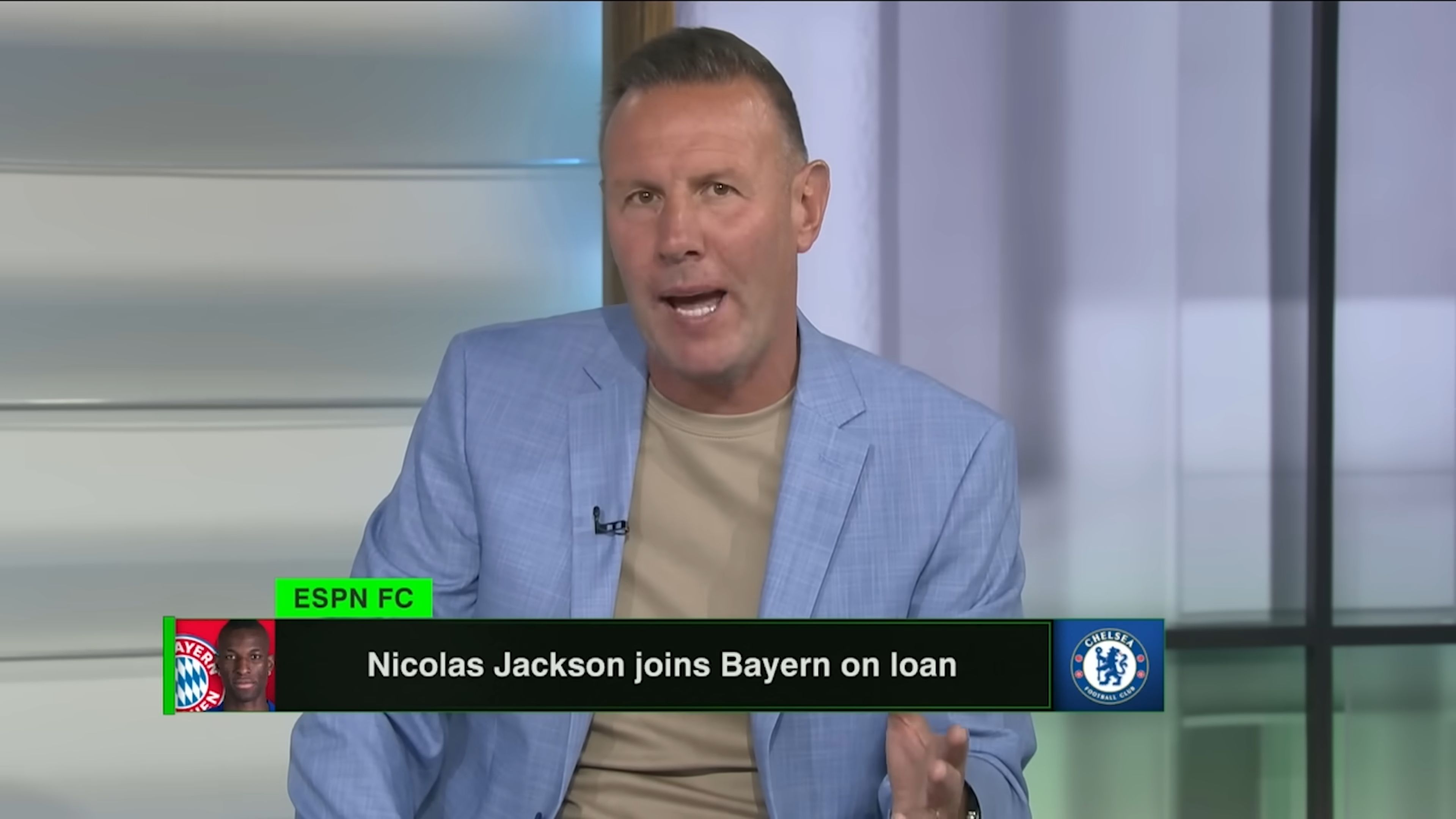 Craig Burley on Nicolas Jackson's move to Bayern.