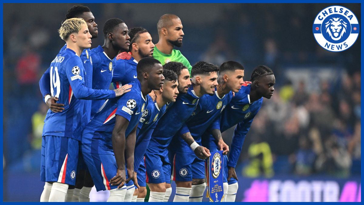 Uma foto de grupo genérico do Chelsea.