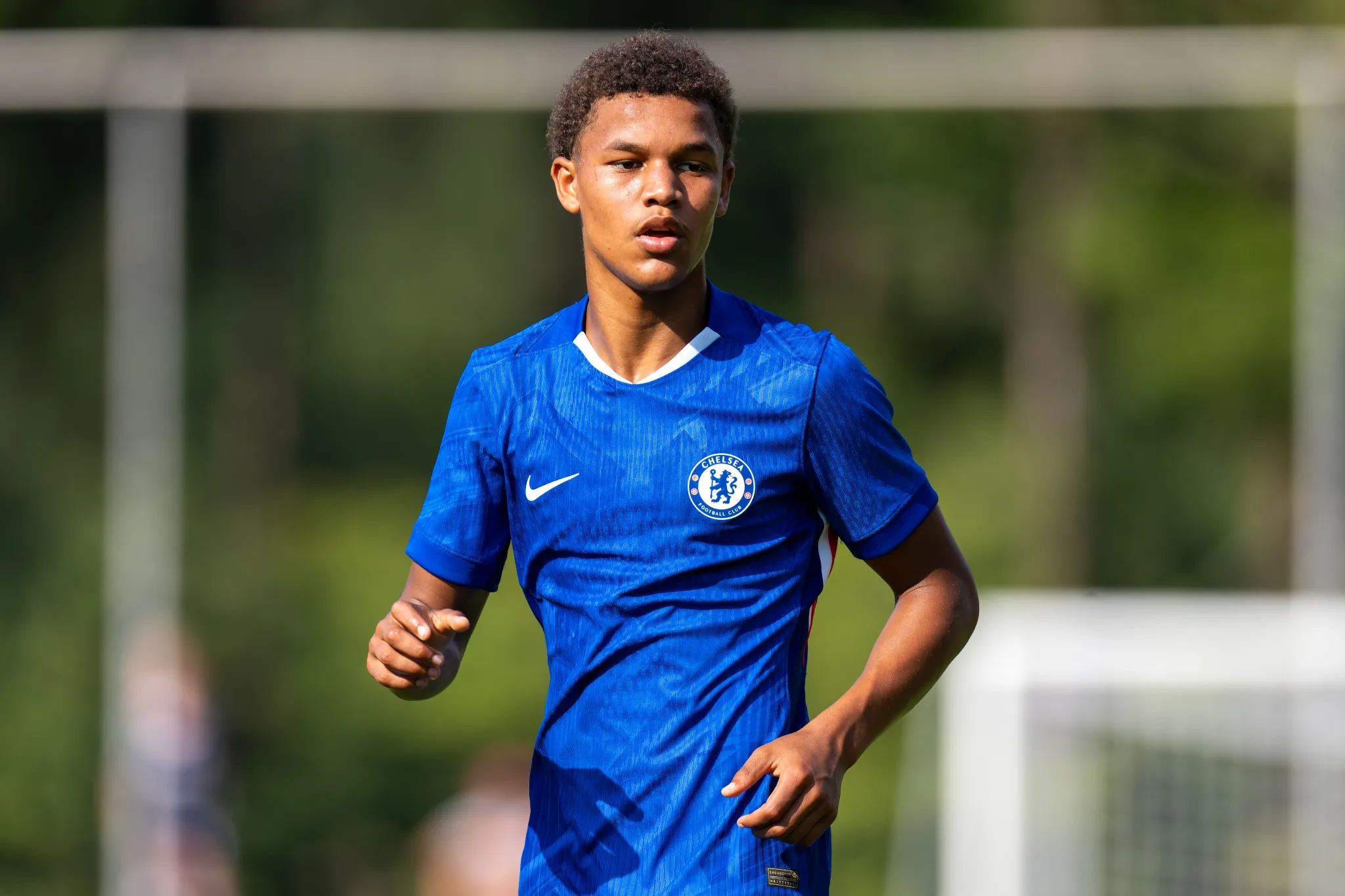 Mahdi Nicoll-Jazuli at Cobham. (Photo by Darren Walsh/Chelsea FC)
