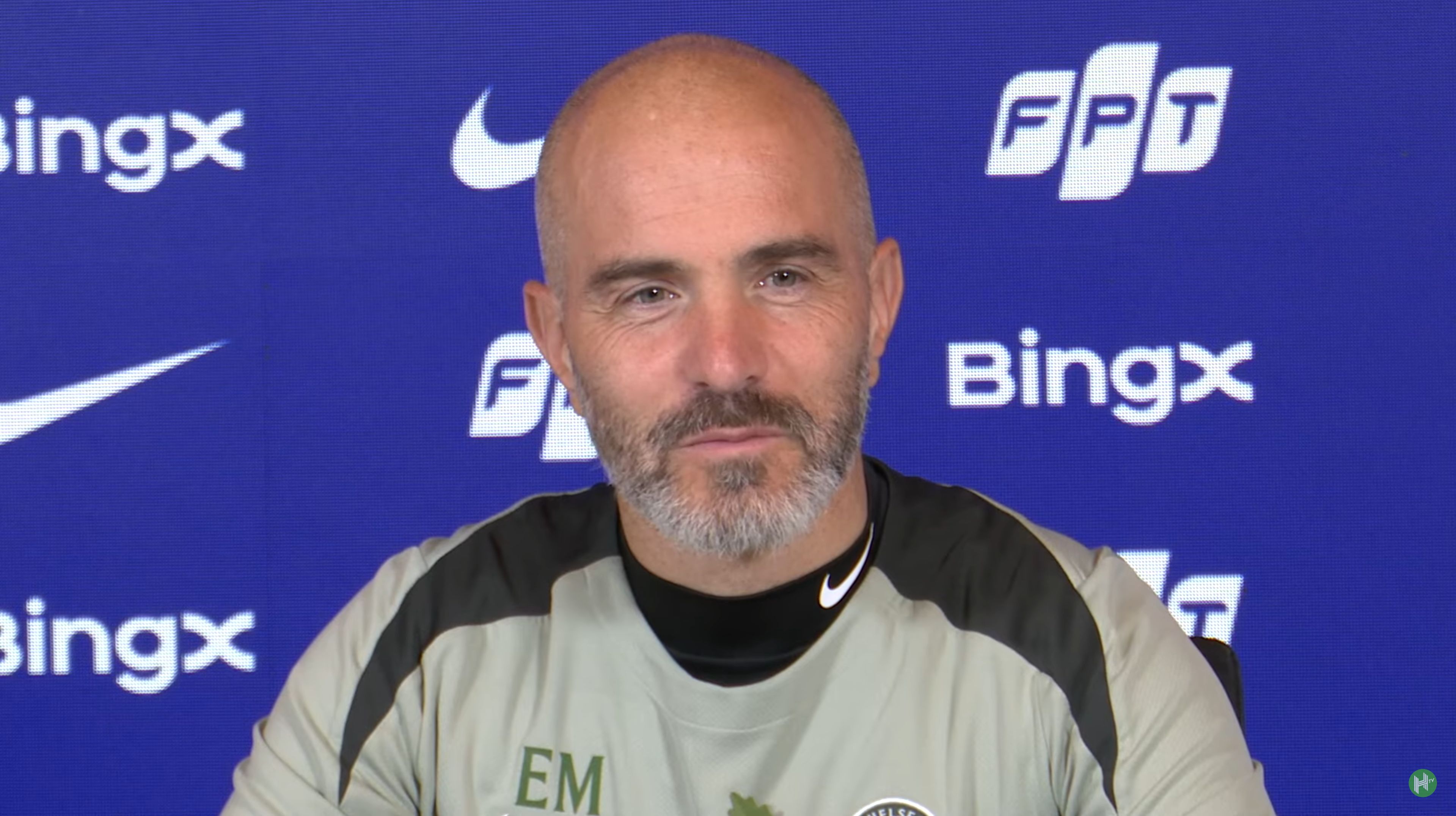 Enzo Maresca speaks about long throws.