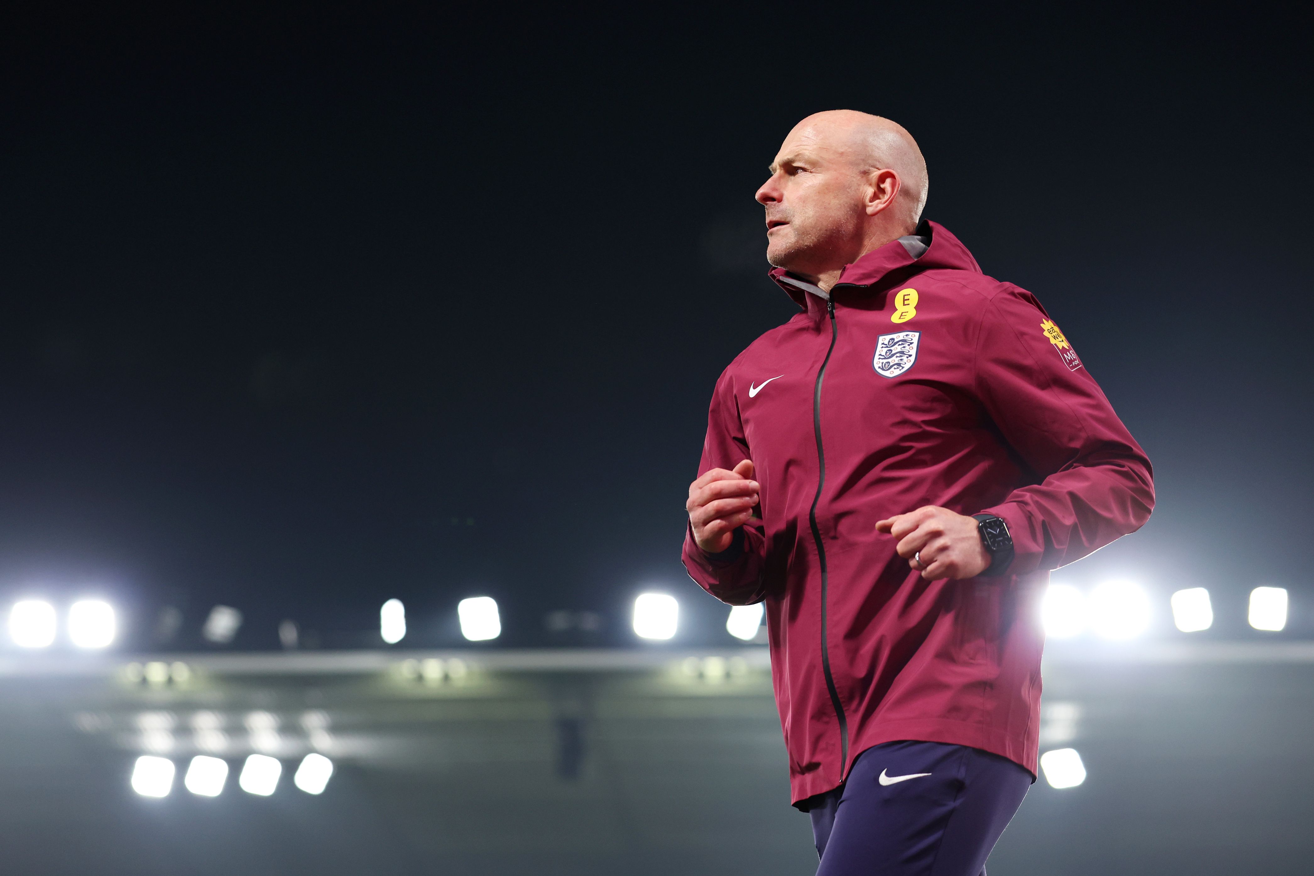 Treinamento sub-5 em Lee Cursley, na Inglaterra.