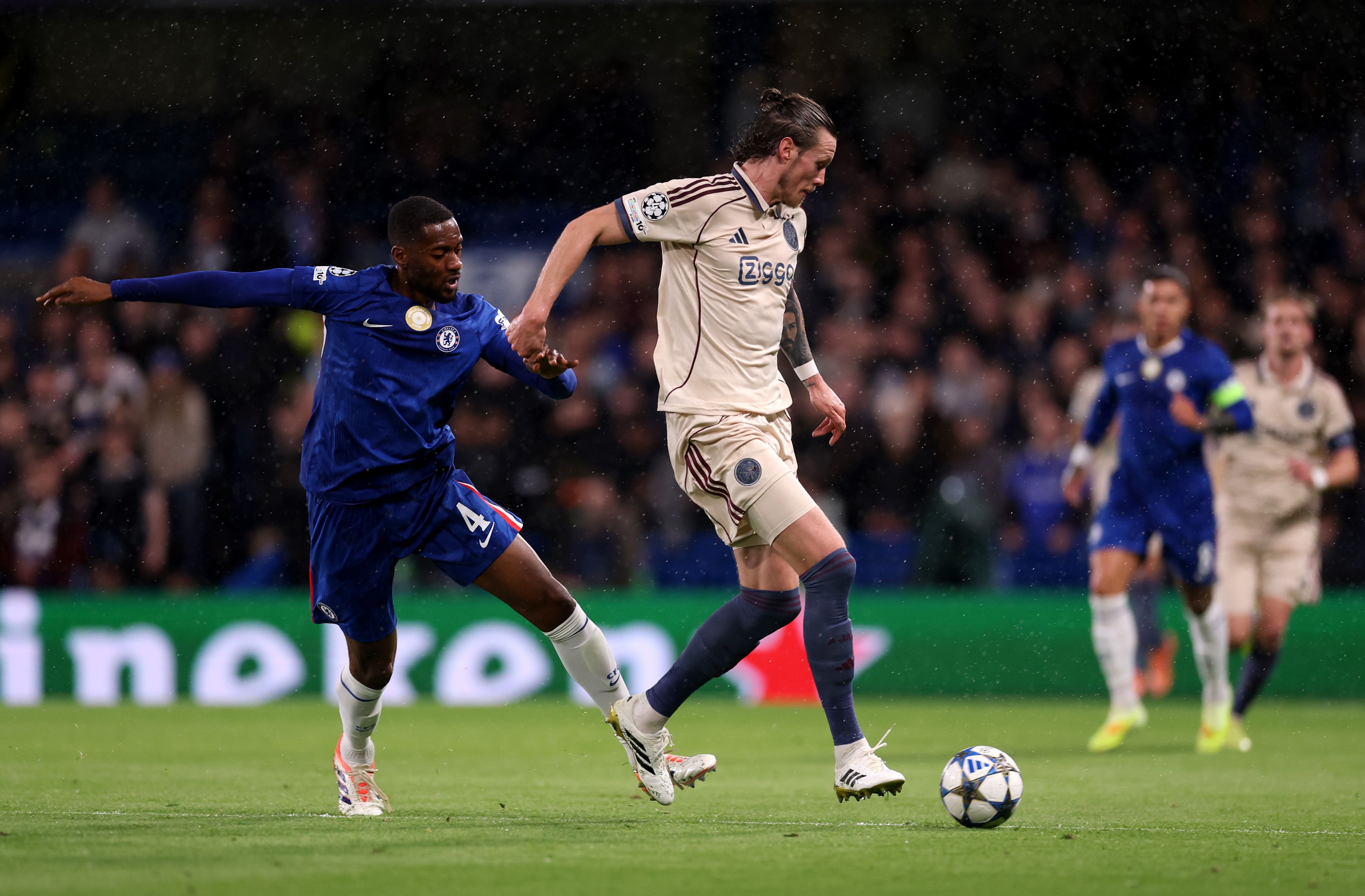 Tosin Adarabioyo in action against Ajax.