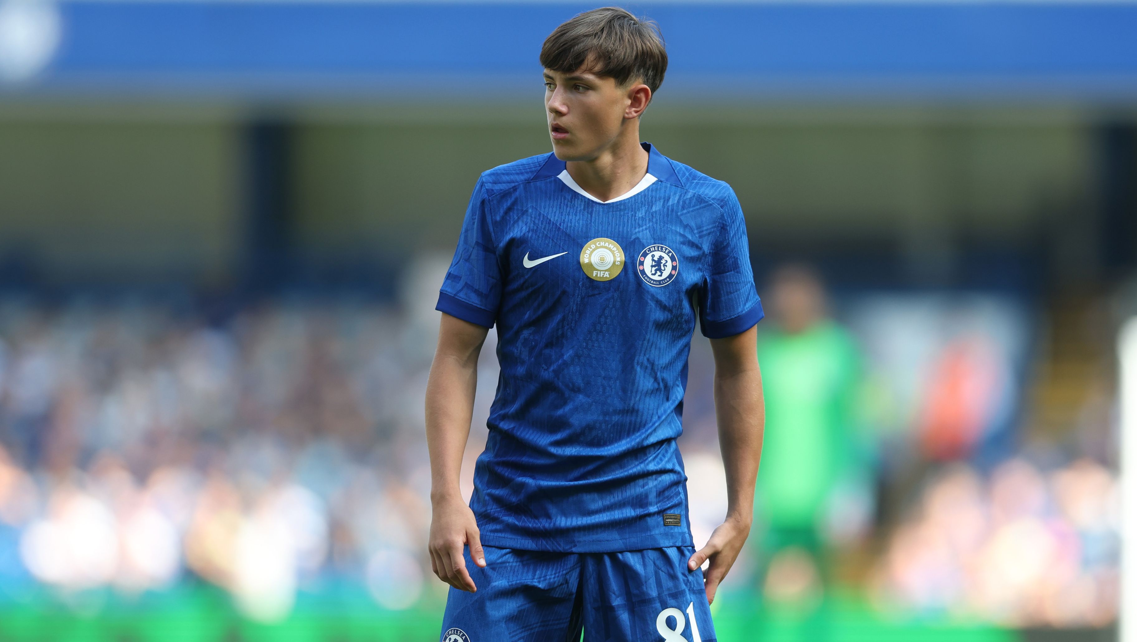 Reggie Walsh in action for Chelsea.