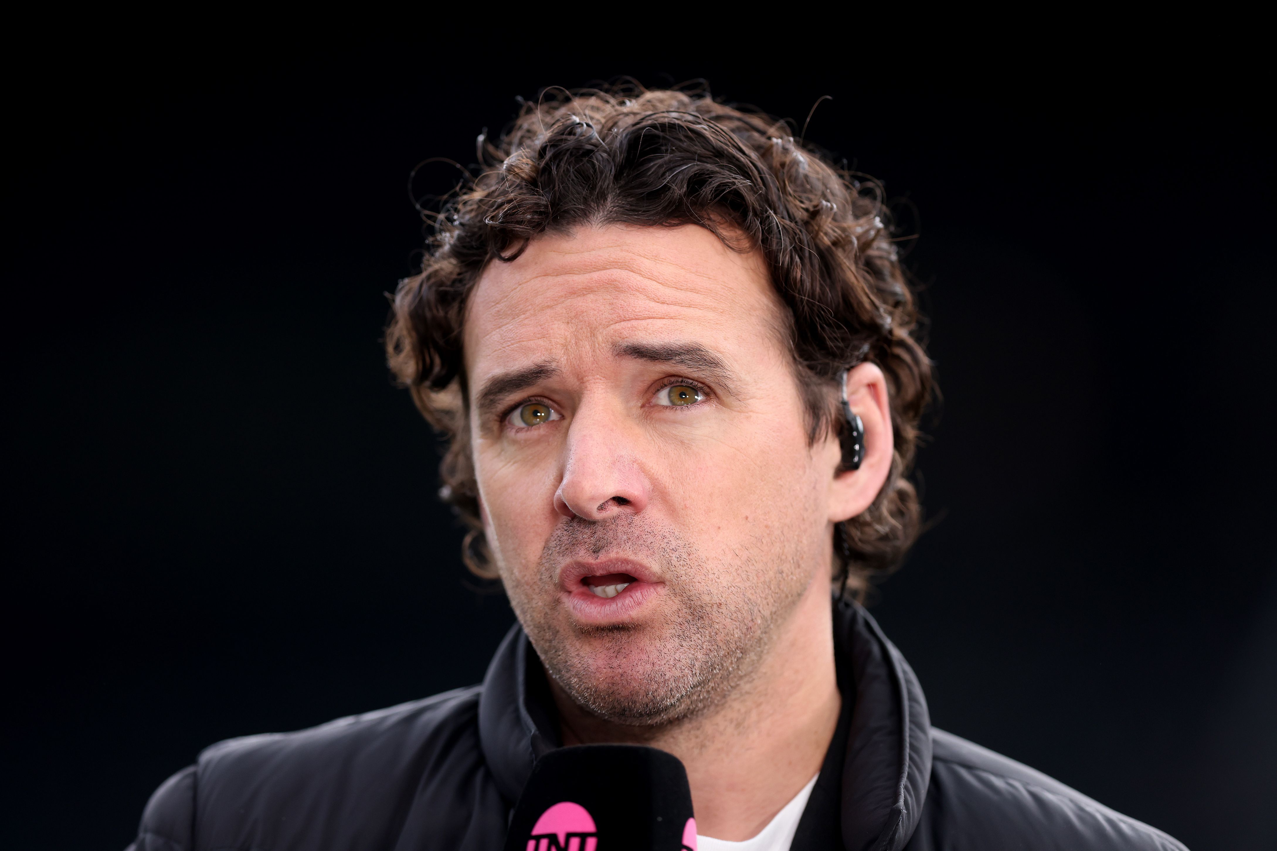 Owen Hargreaves robienie ekspertów dla TNT Sports.