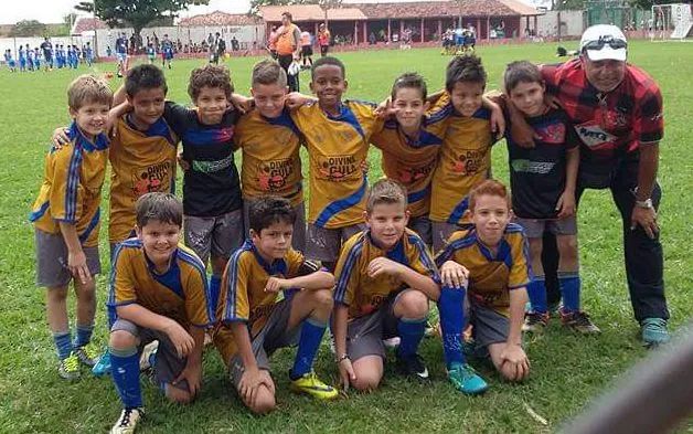 Estevao as a kid playing in Brazil.