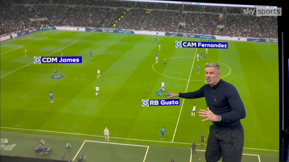 "Nice development" Relationship down Chelsea's left growing