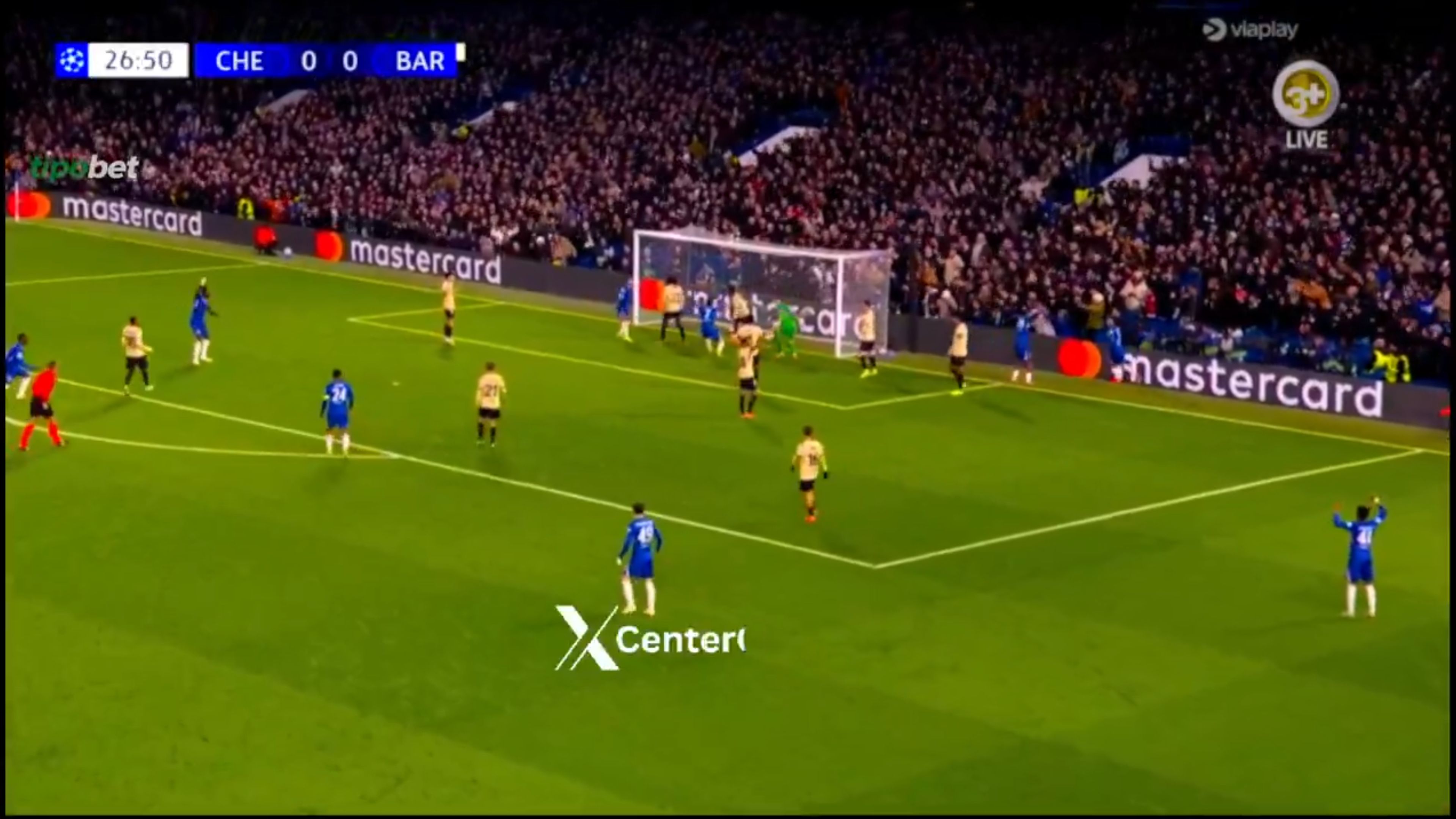 Jules Kounde scores an own goal.