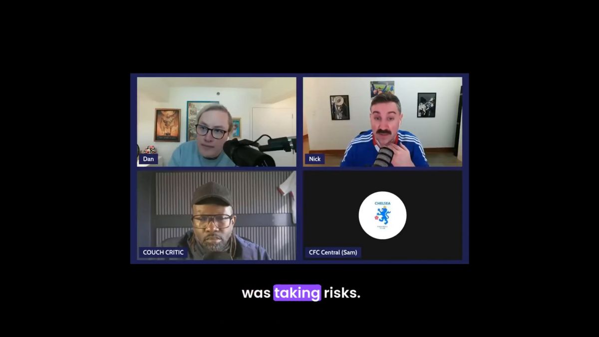 Chelsea pressing against Spurs that "we haven't seen in a while"