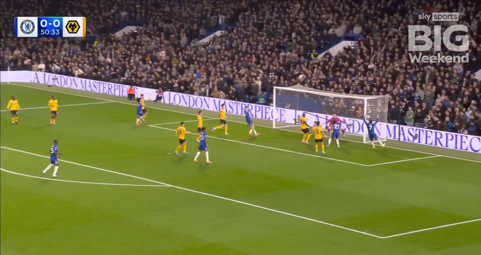 Malo Gusto scored his first Chelsea goal.