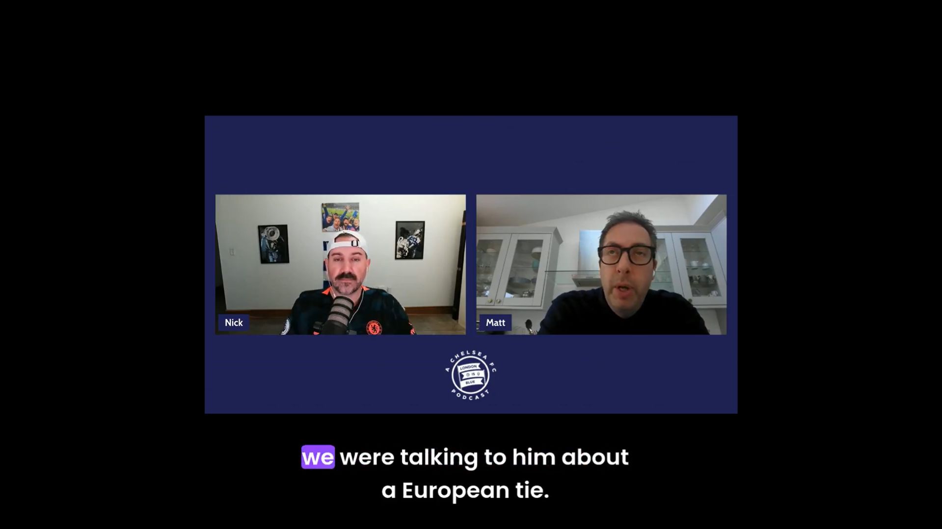 The London is Blue podcast talking about rotation.