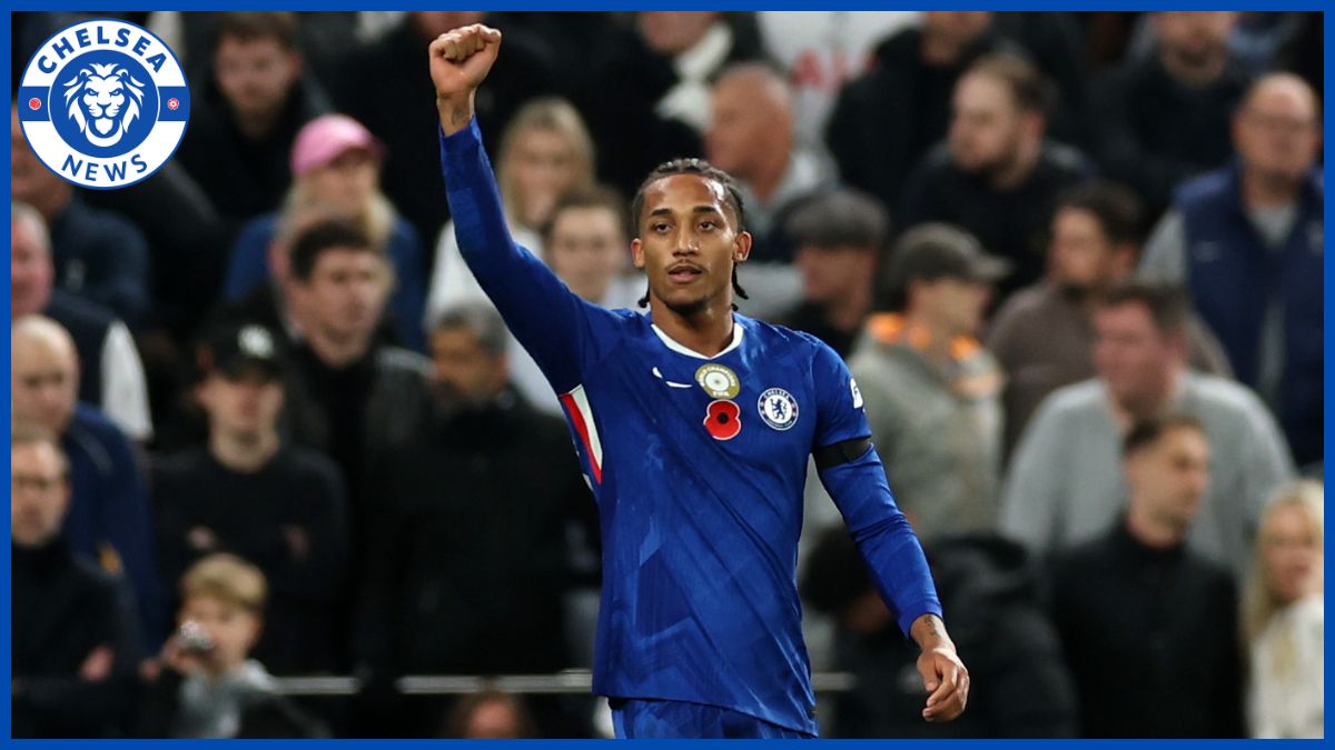 Joao Pedro celebrates goal against Spurs.