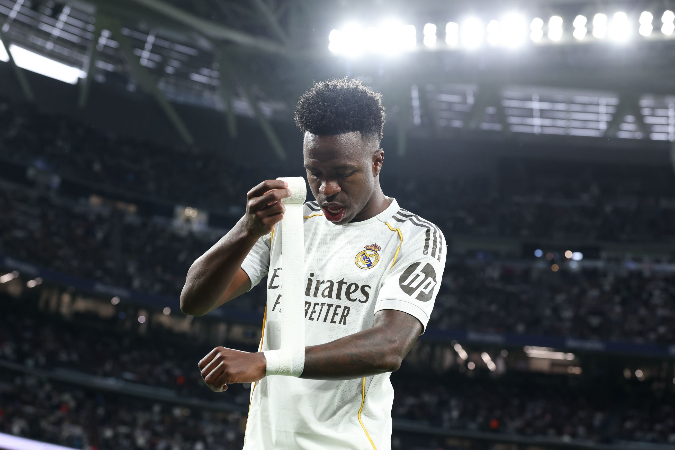 Vinicius Junior in action for Real Madrid.