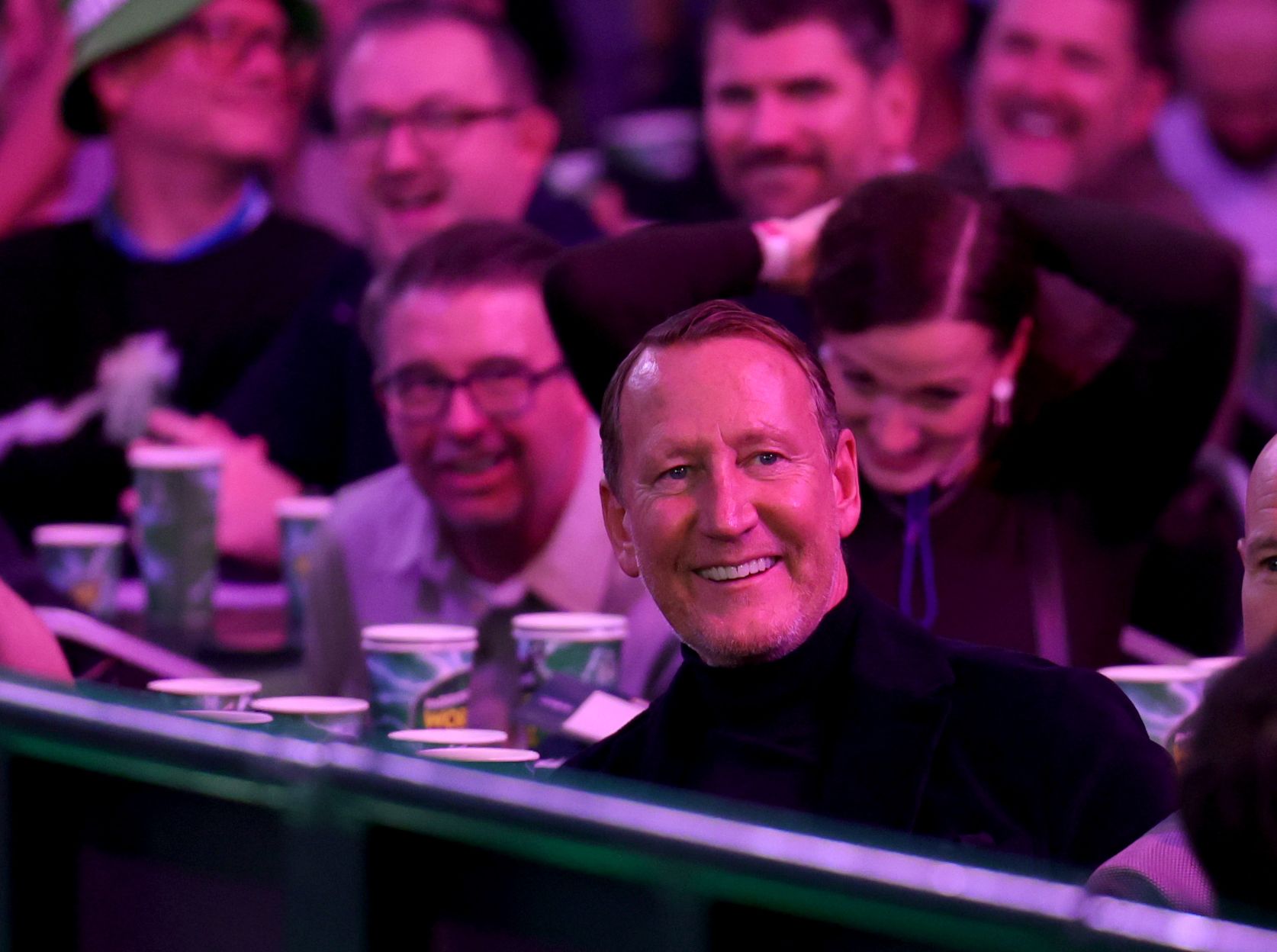 Ray Parlour at the darts.