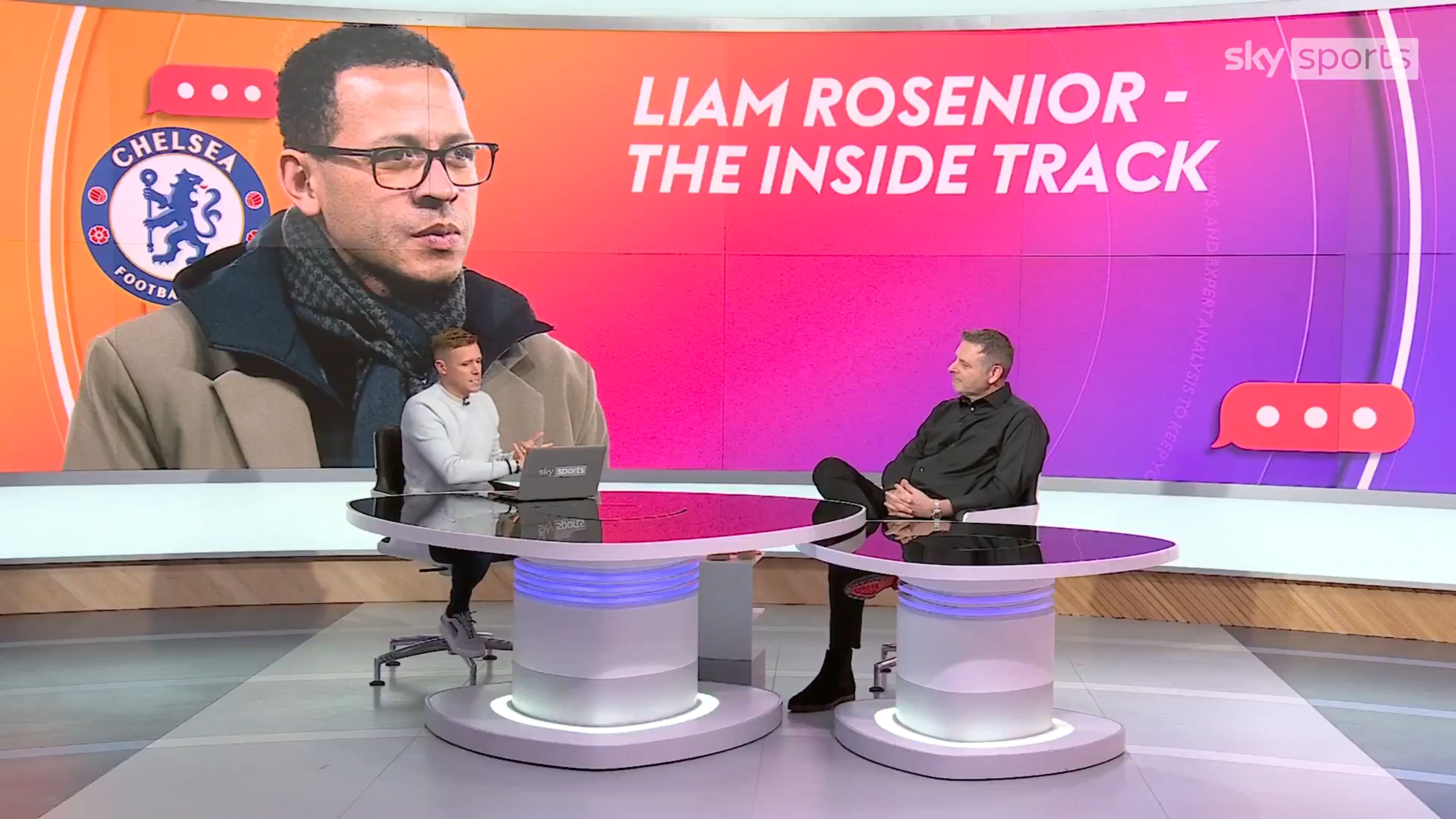 Liam Rosenior is discussed on Sky Sports.