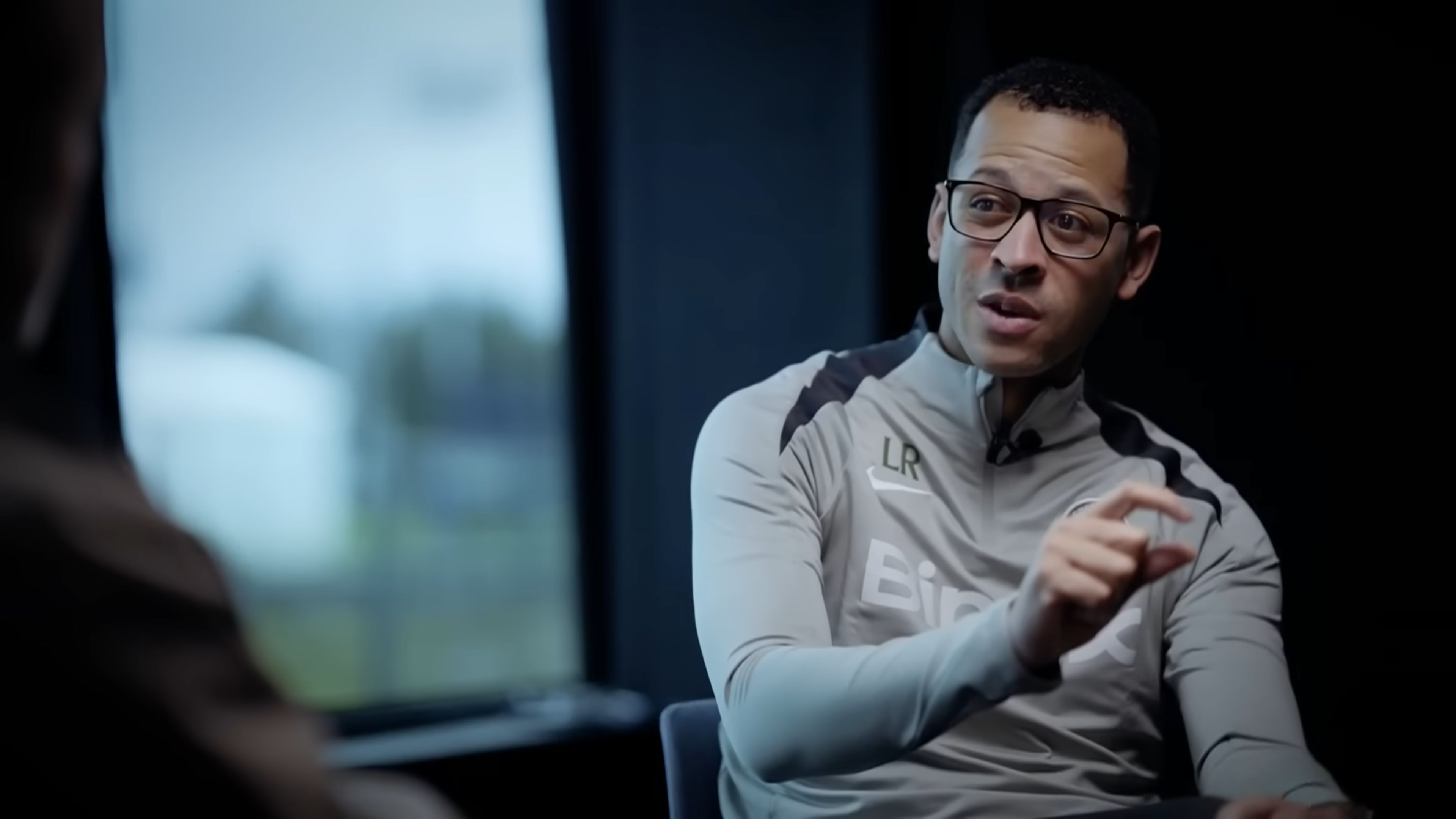 Liam Rosenior speaking about his coaching staff.