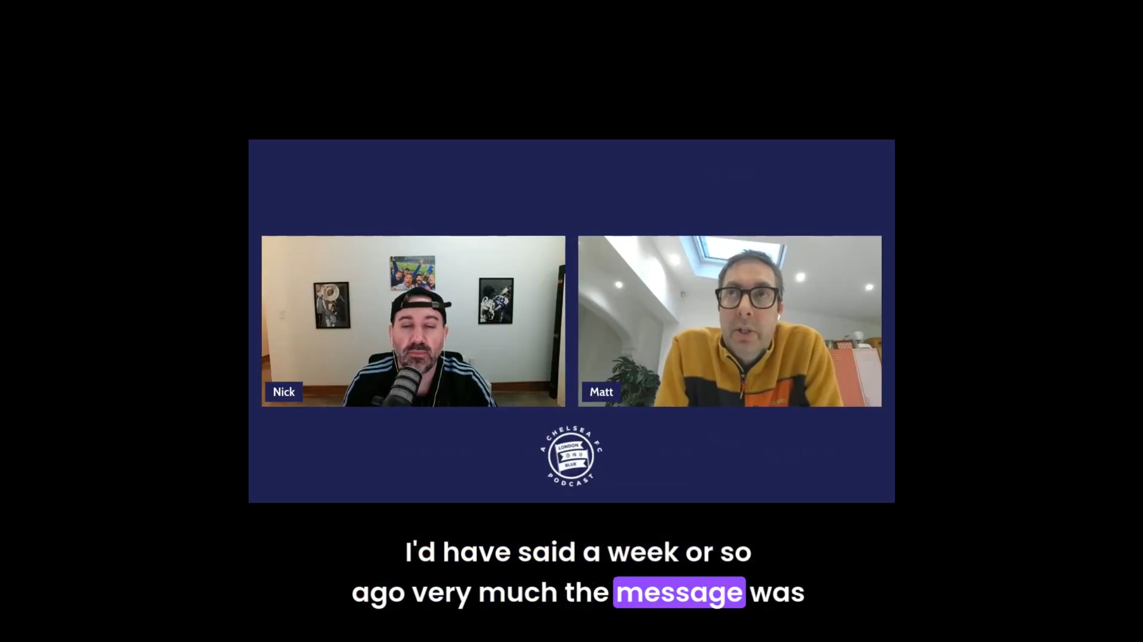 Matt Law speaks on the London is Blue podcast.