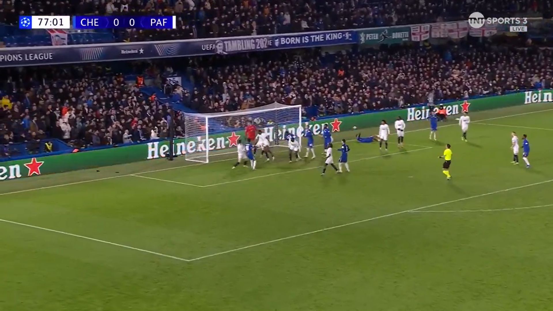(Video): Chelsea's hero scores again to rescue Blues' Champions League hopes