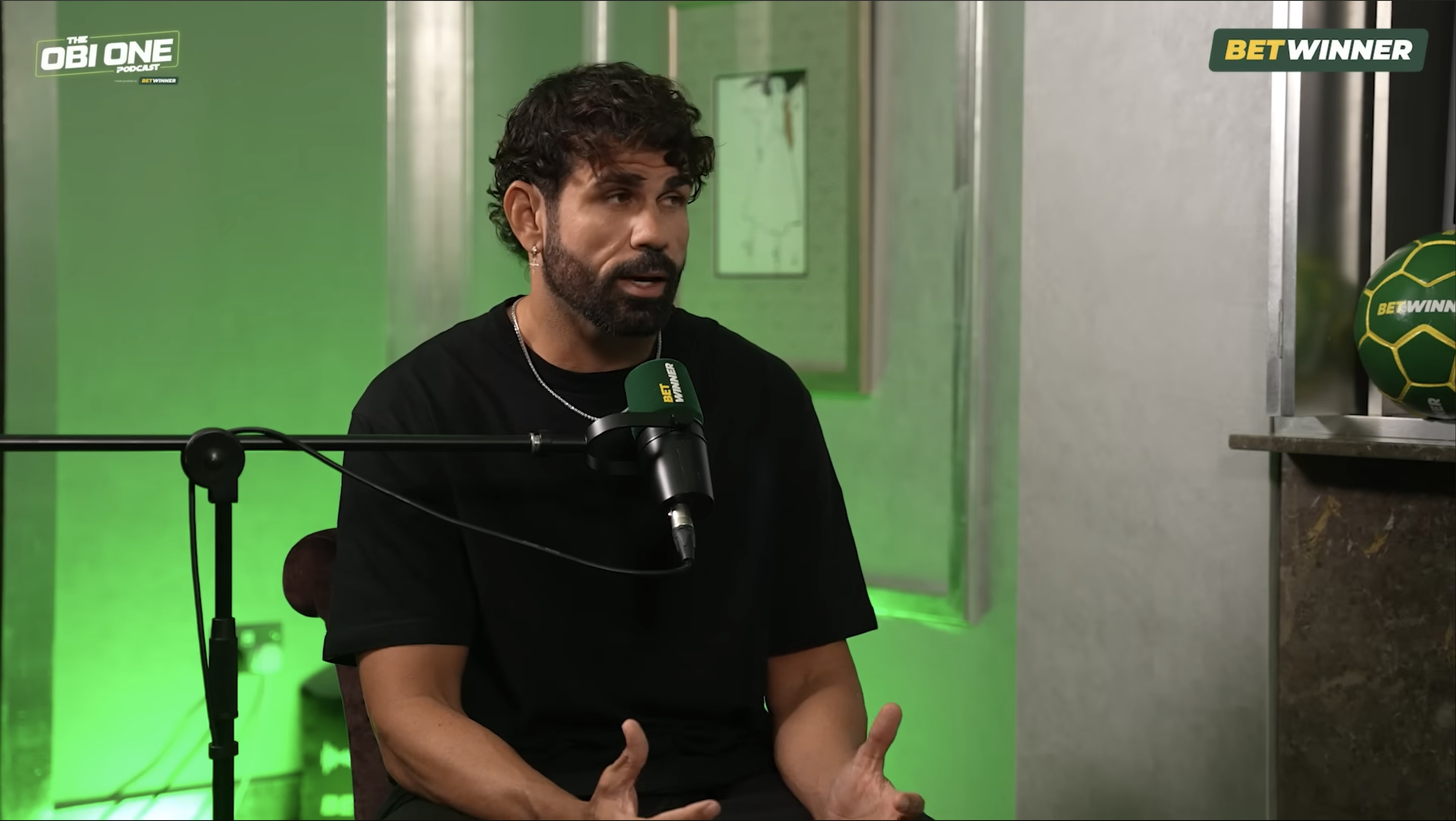 Diego Costa on John Obi Mikel's podcast.
