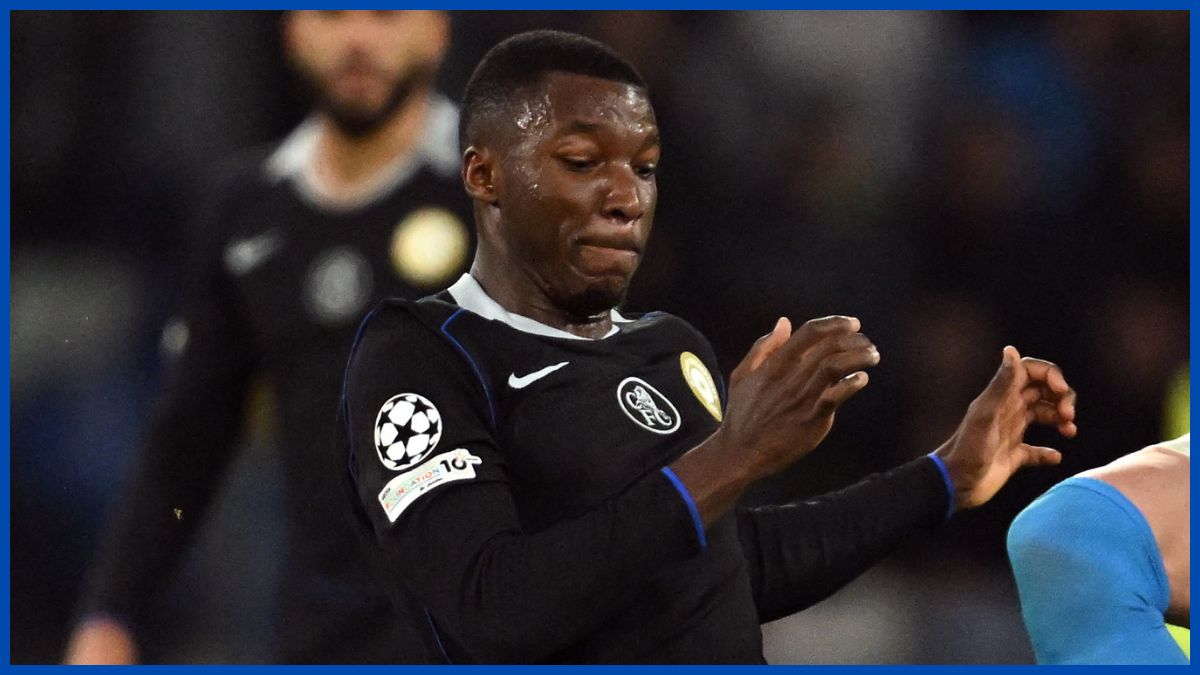 Moises Caicedo in midfield.