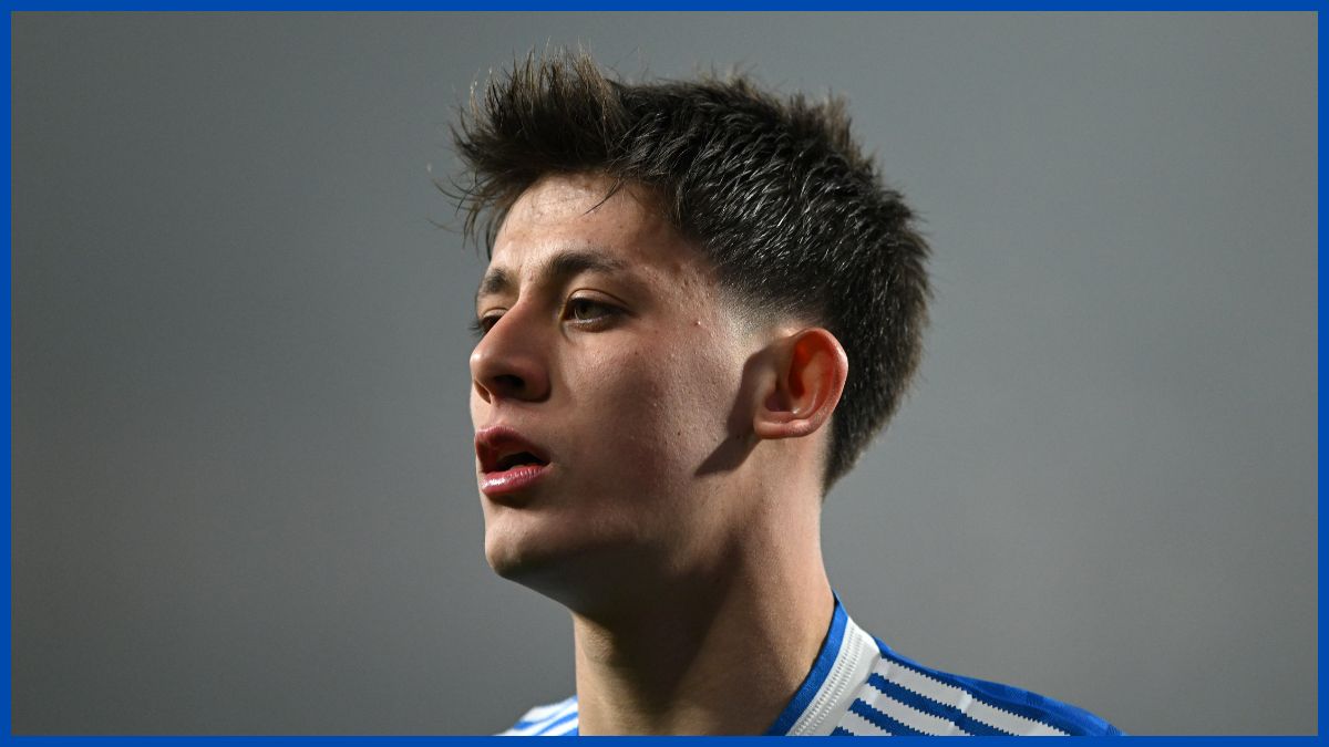 Arda Guler playing for Real Madrid. (Photo by Denis Doyle/Getty Images)