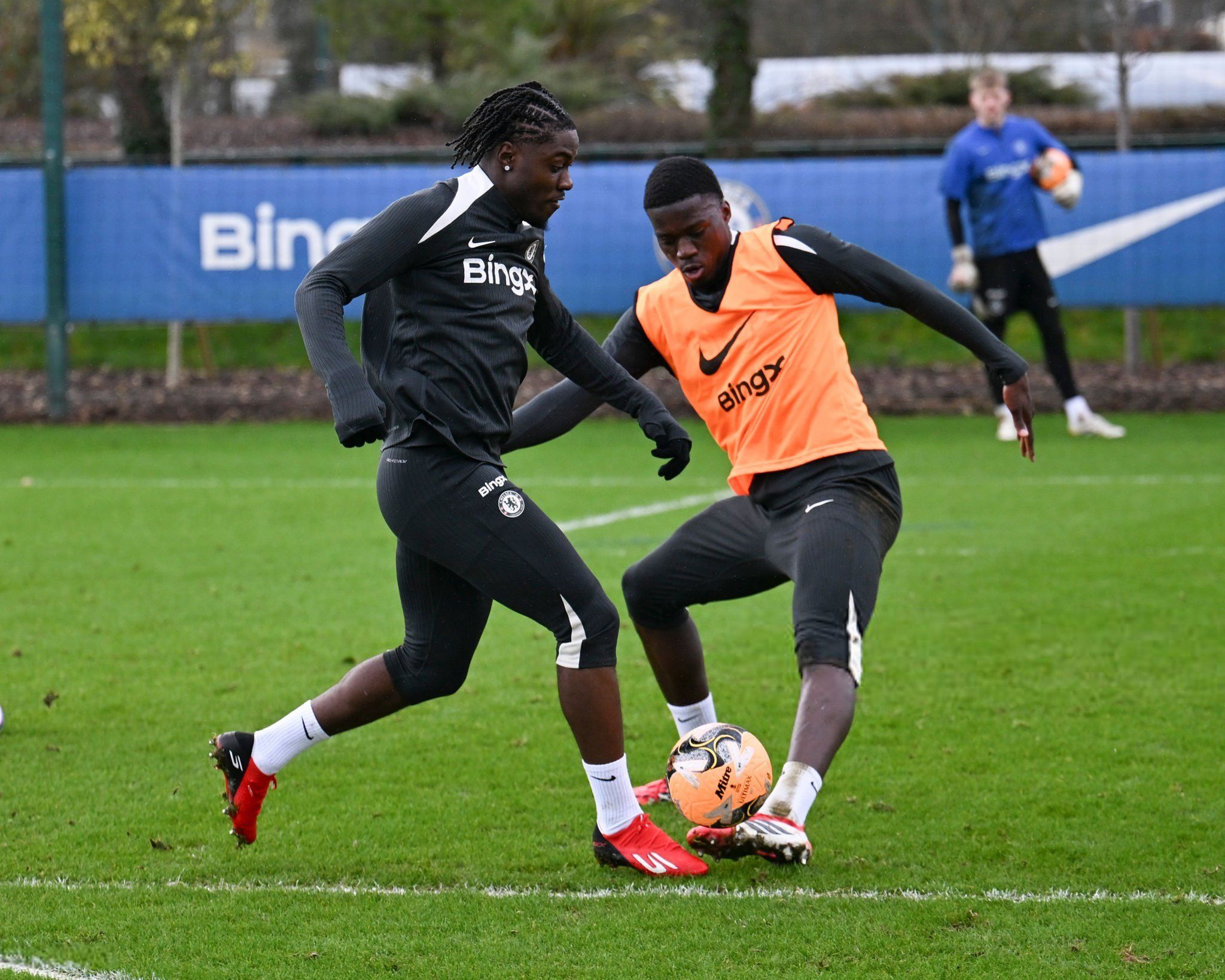 Romeo Lavia back in first team training.