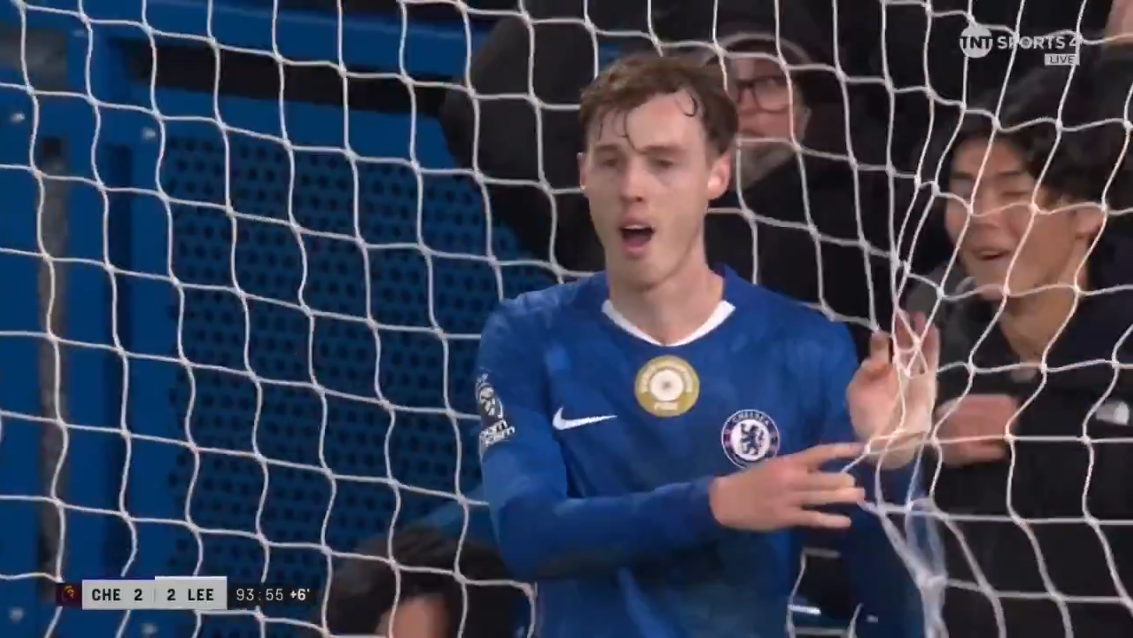 Cole Palmer can't believe he's missed the chance.