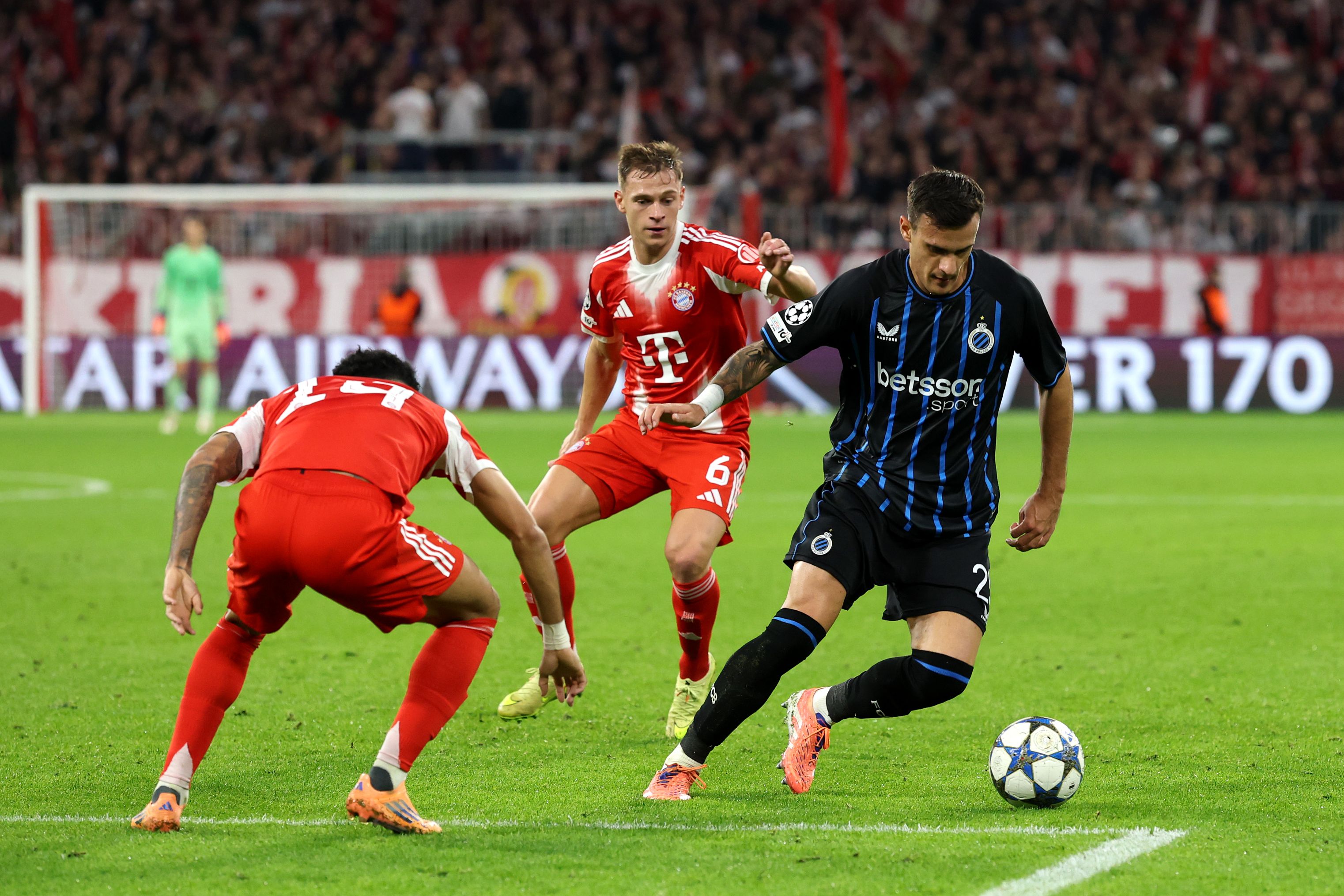 Aleksandar Stankovic in action for Club Brugge.