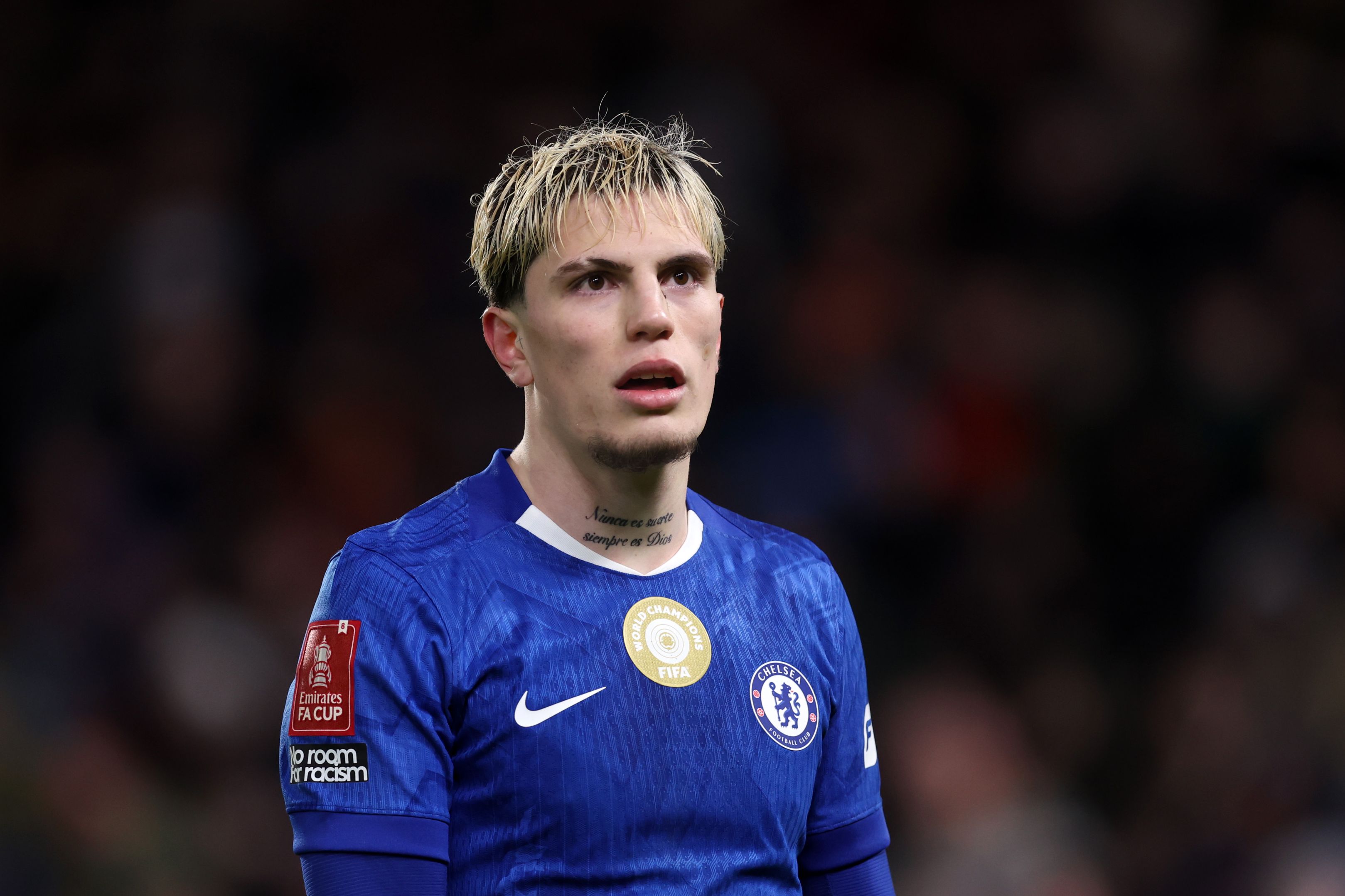 Alejandro Garnacho in action against Hull.