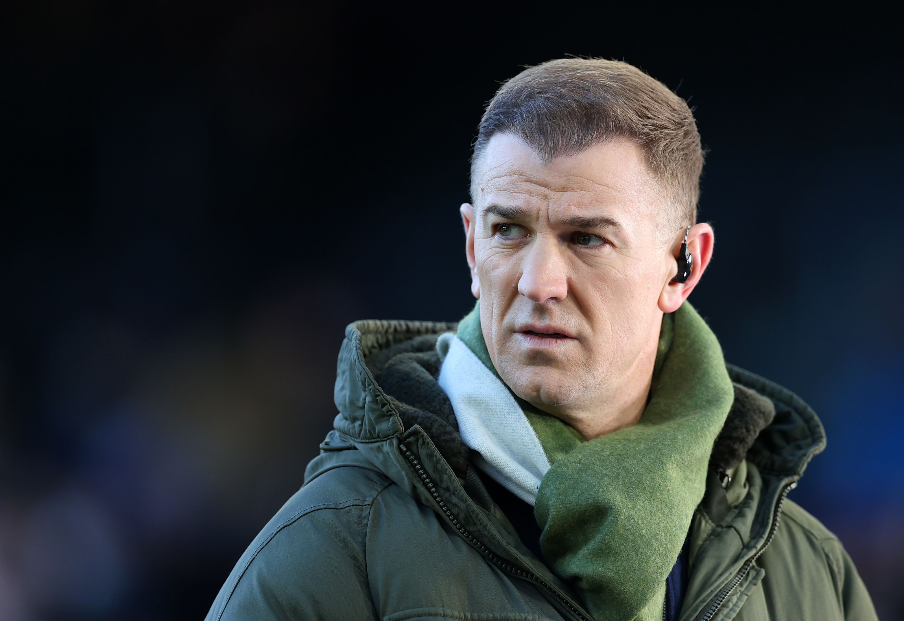 Joe Hart doing punditry.