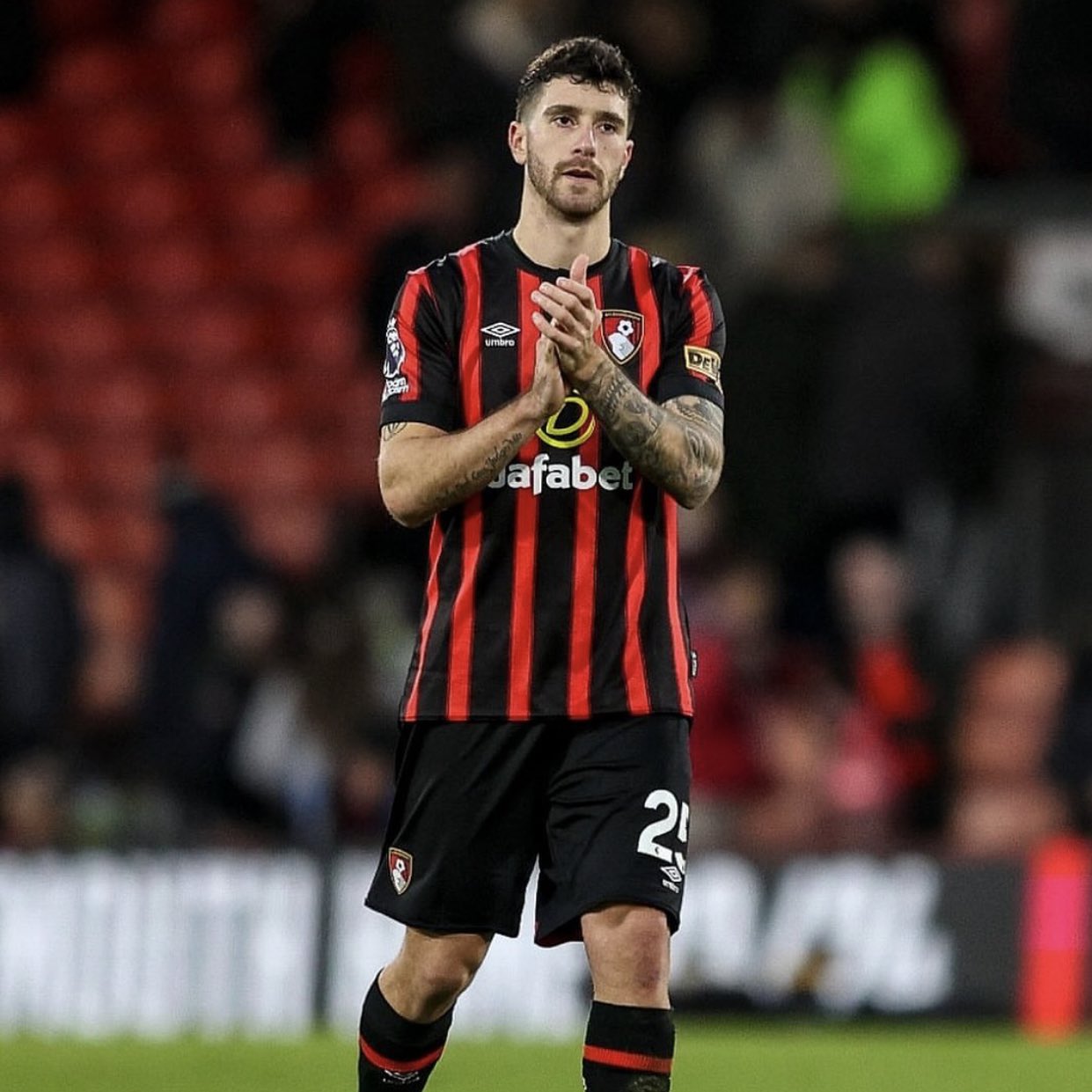 Marcos Senesi in action