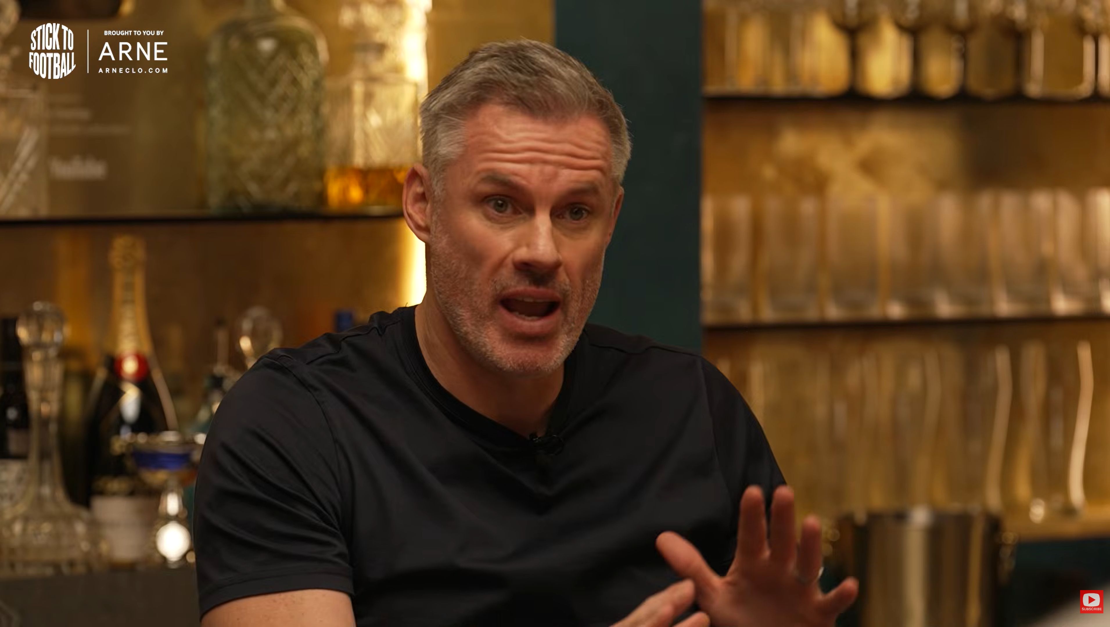 Jamie Carragher on the Overlap.