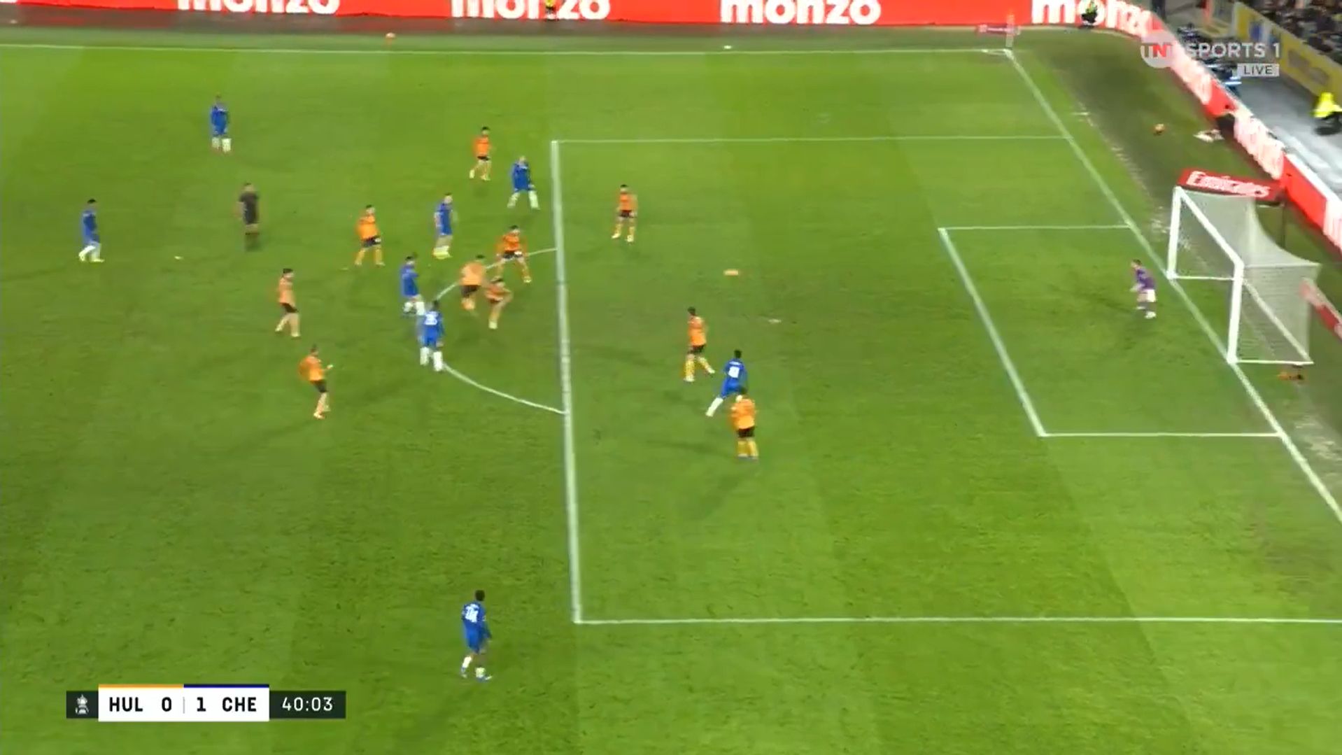 Pedro Neto hammers one in against Hull.