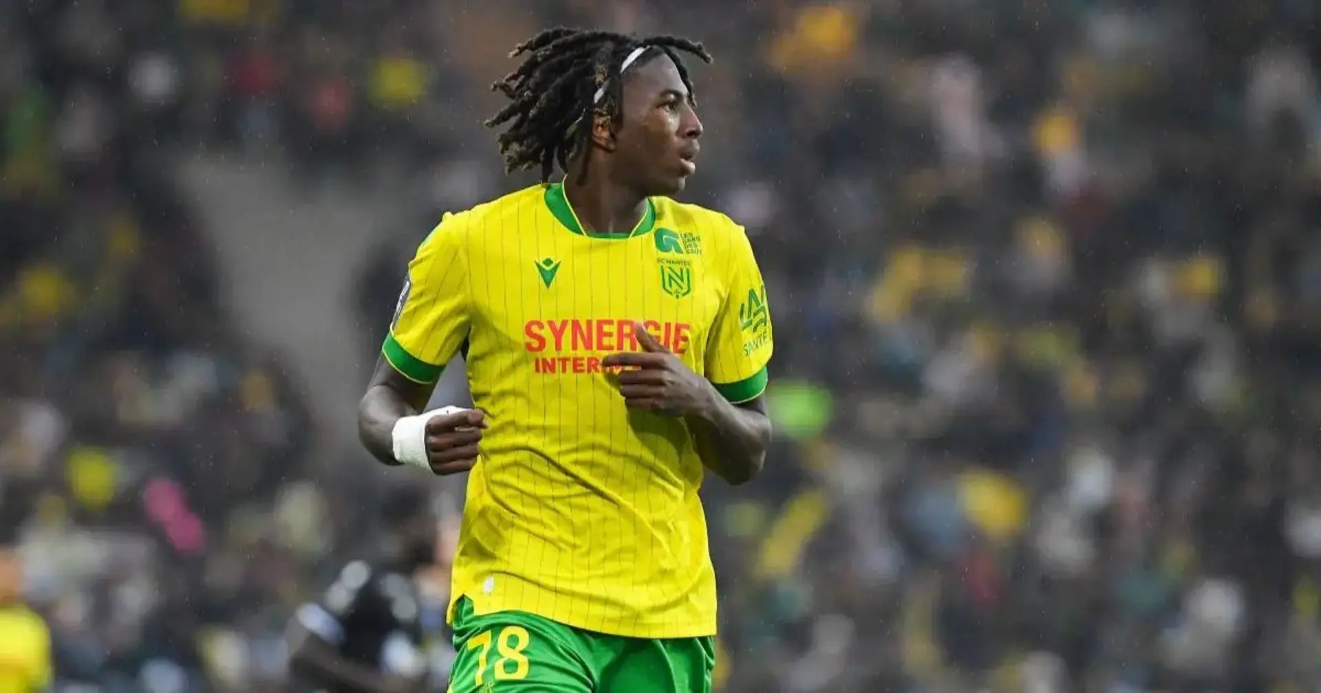 Tylel Tati in action for Nantes.
