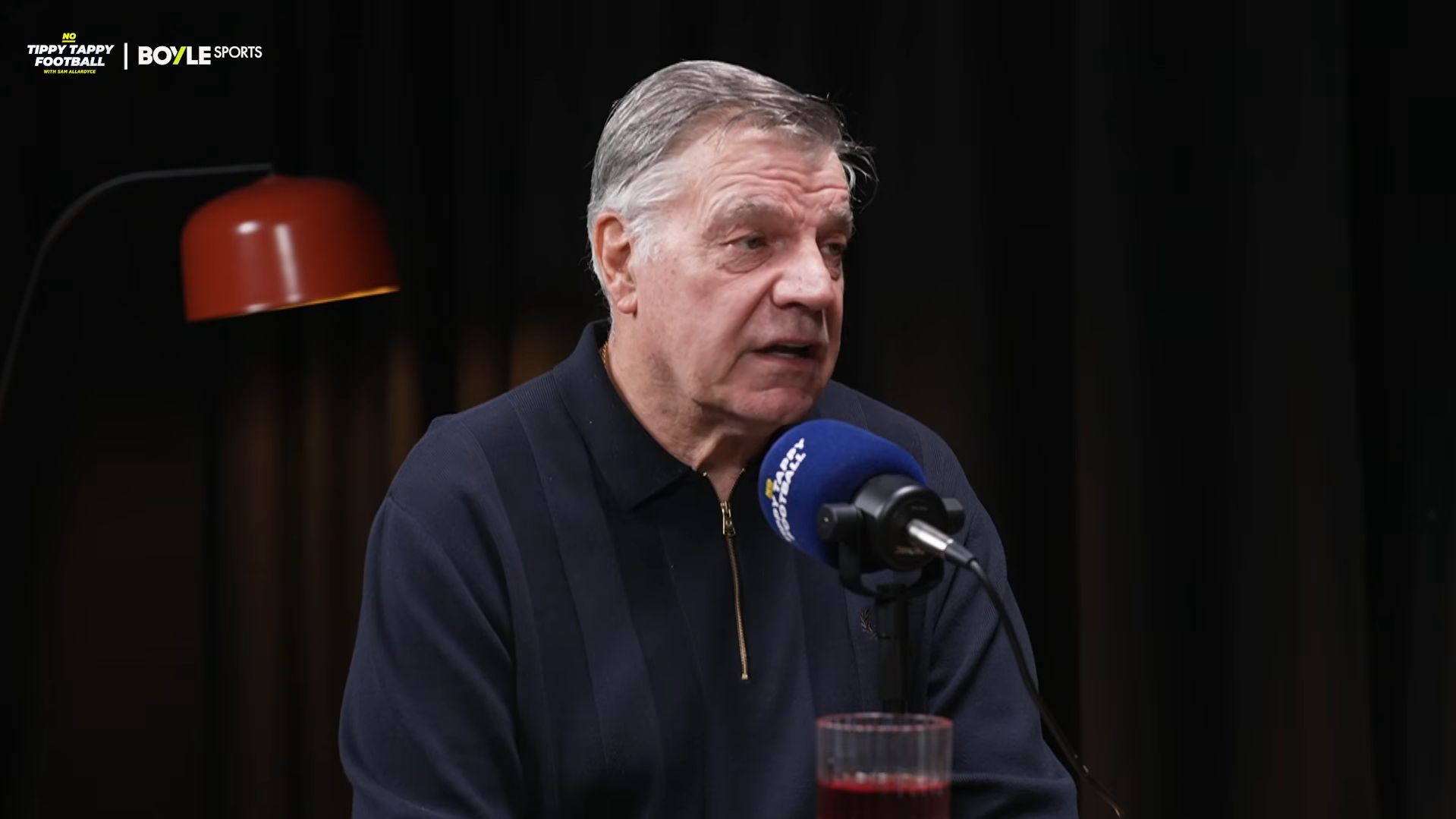 Sam Allardyce on his podcast.