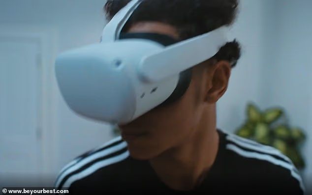 The BeYourBest VR headset.