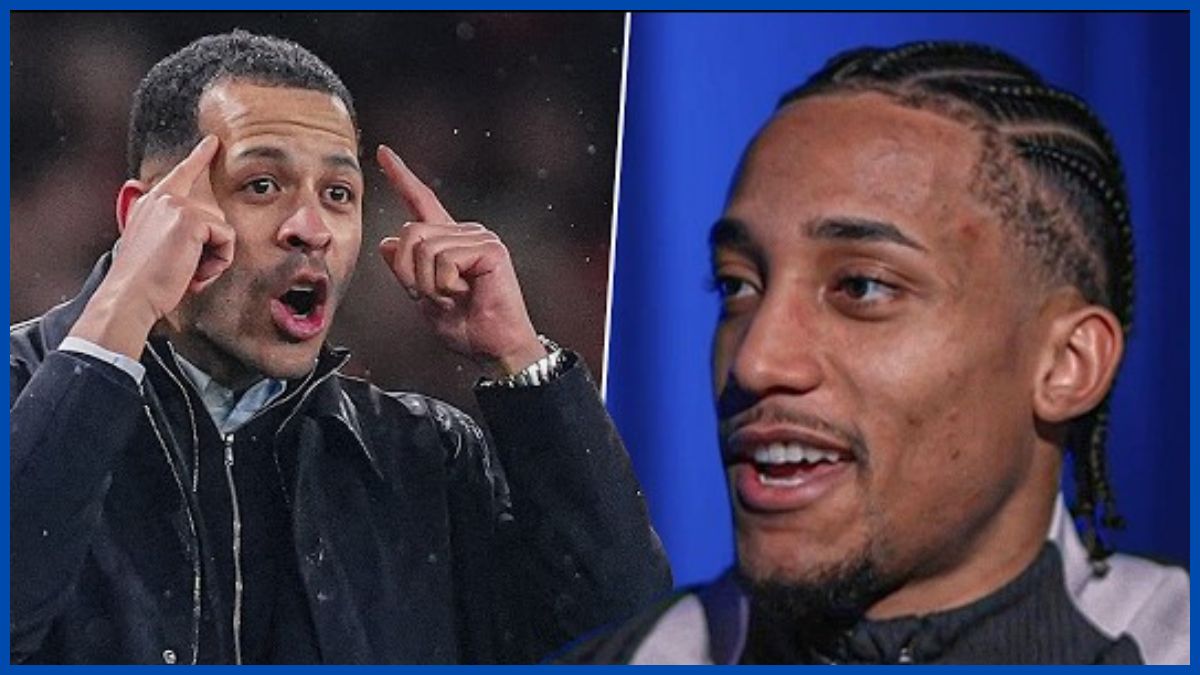 Joao Pedro in a montage with Liam Rosenior.