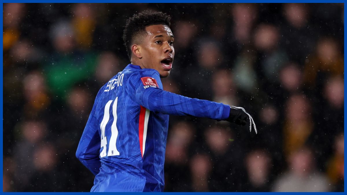 Estevao William frustrated by Hull.